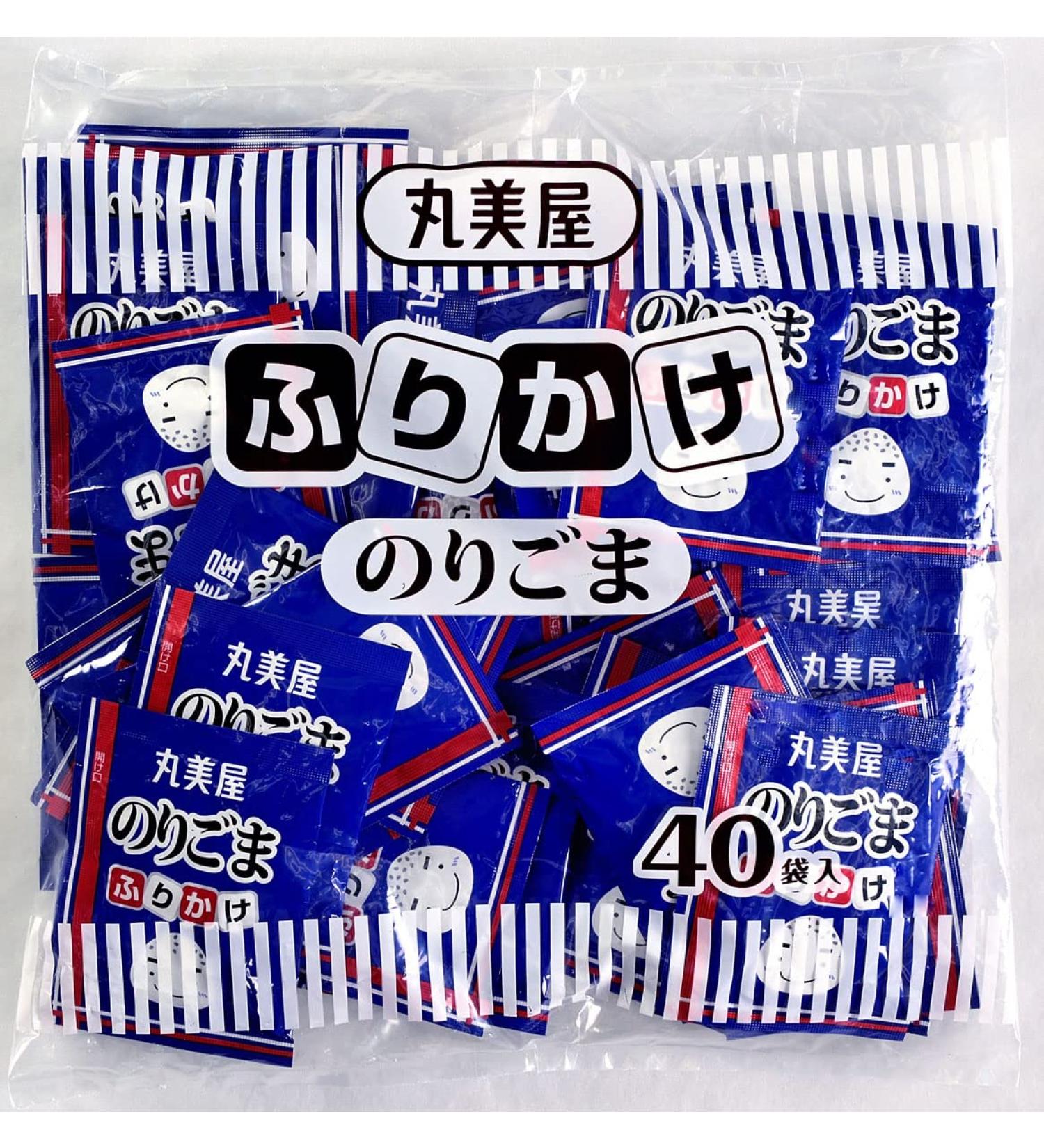 Marumiya Special Furikake Japanese Seasoning Egg and Seaweed 2.5g x 40 Pieces - Buy Online on GoSupps.com