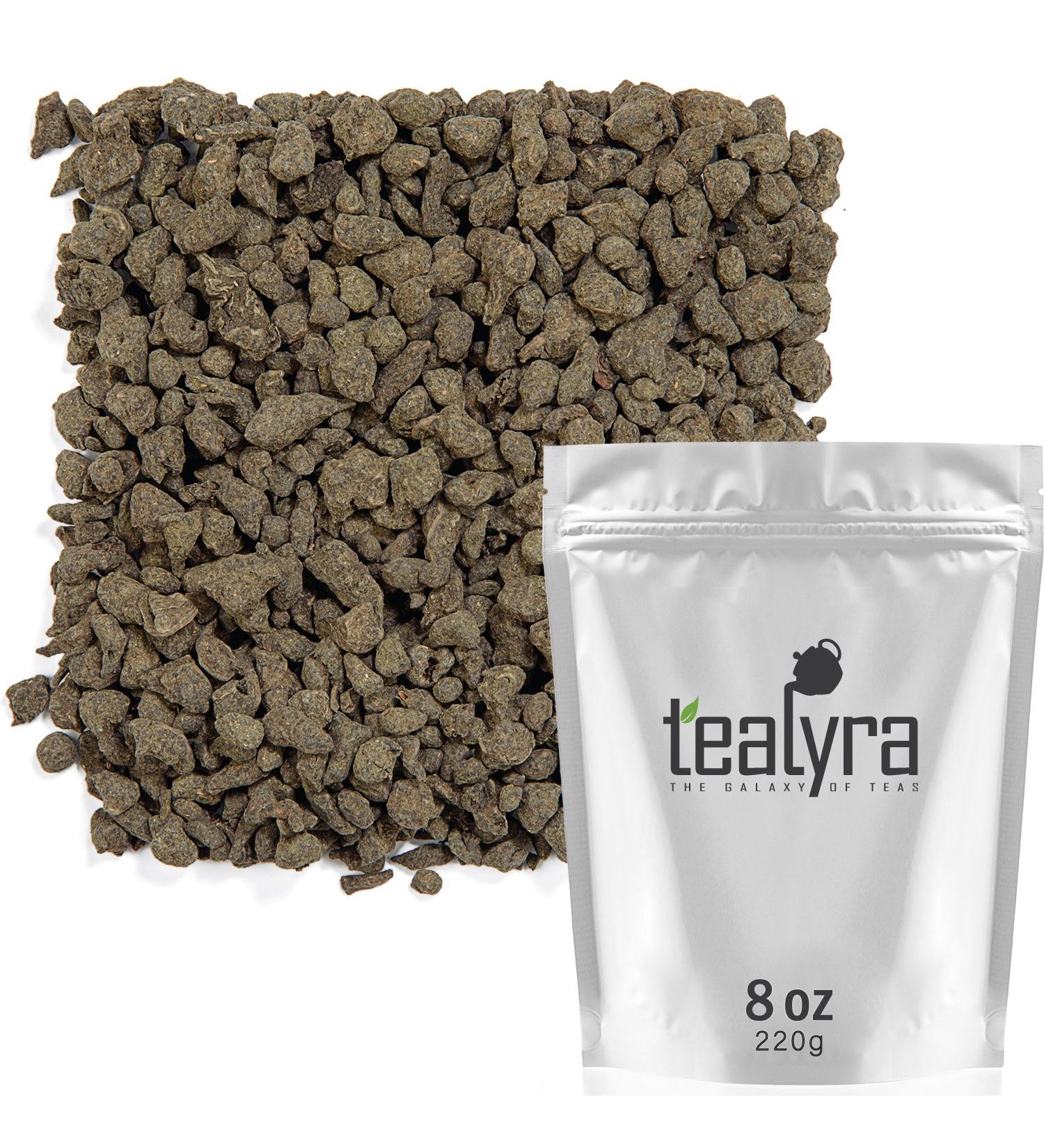 Tealyra Imperial Ginseng Ren Shen Oolong Tea 220g - Energy Boost - Healthy Loose Leaf Tea - Buy Online on GoSupps.com