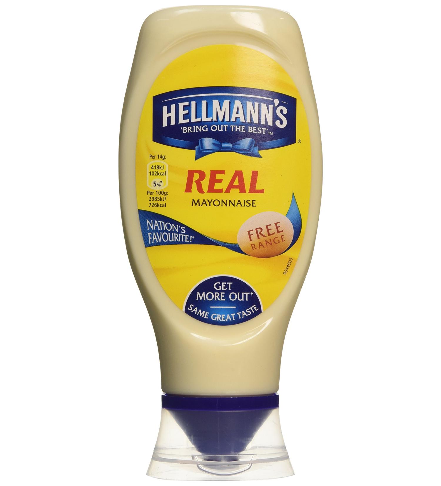Hellmanns Real Squeezy Mayonnaise - 430ml - Buy Online on GoSupps.com