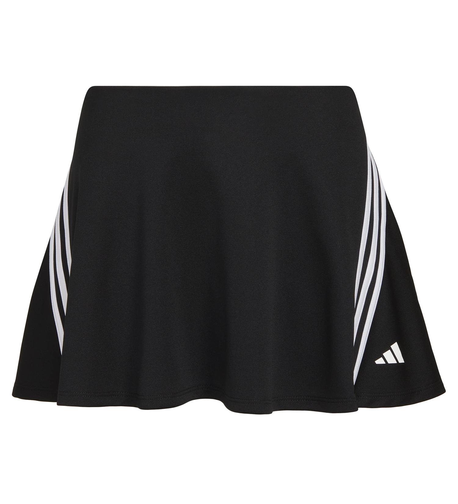 adidas Girls' 3-Stripe Classic Active Sporty Skort 7-8 - Black | Official adidas Store - Buy Online on GoSupps.com