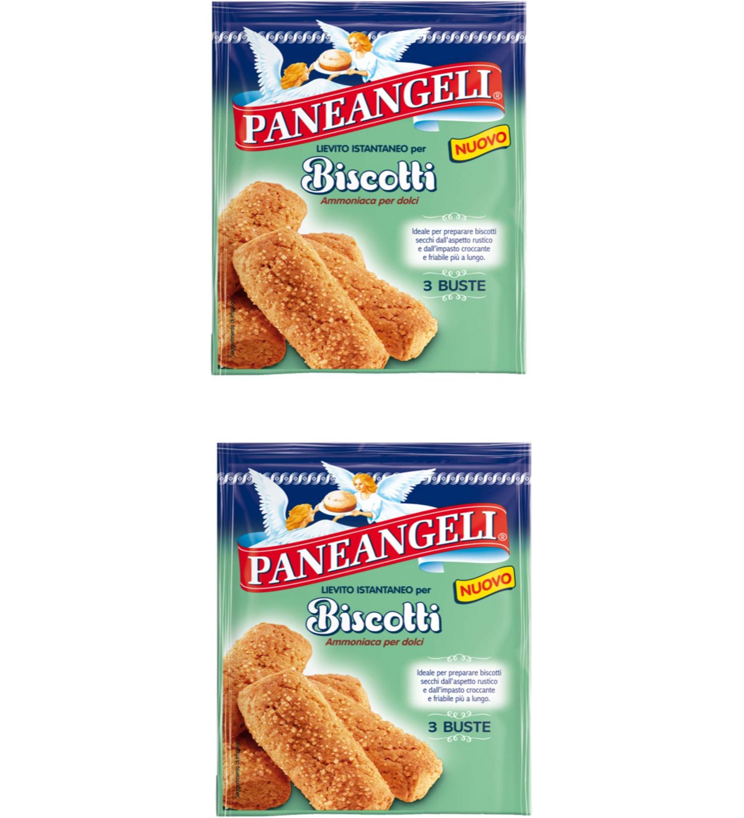 Paneangeli Instant Dry Levure pour Biscuits 3 x 9 g Lot de 2