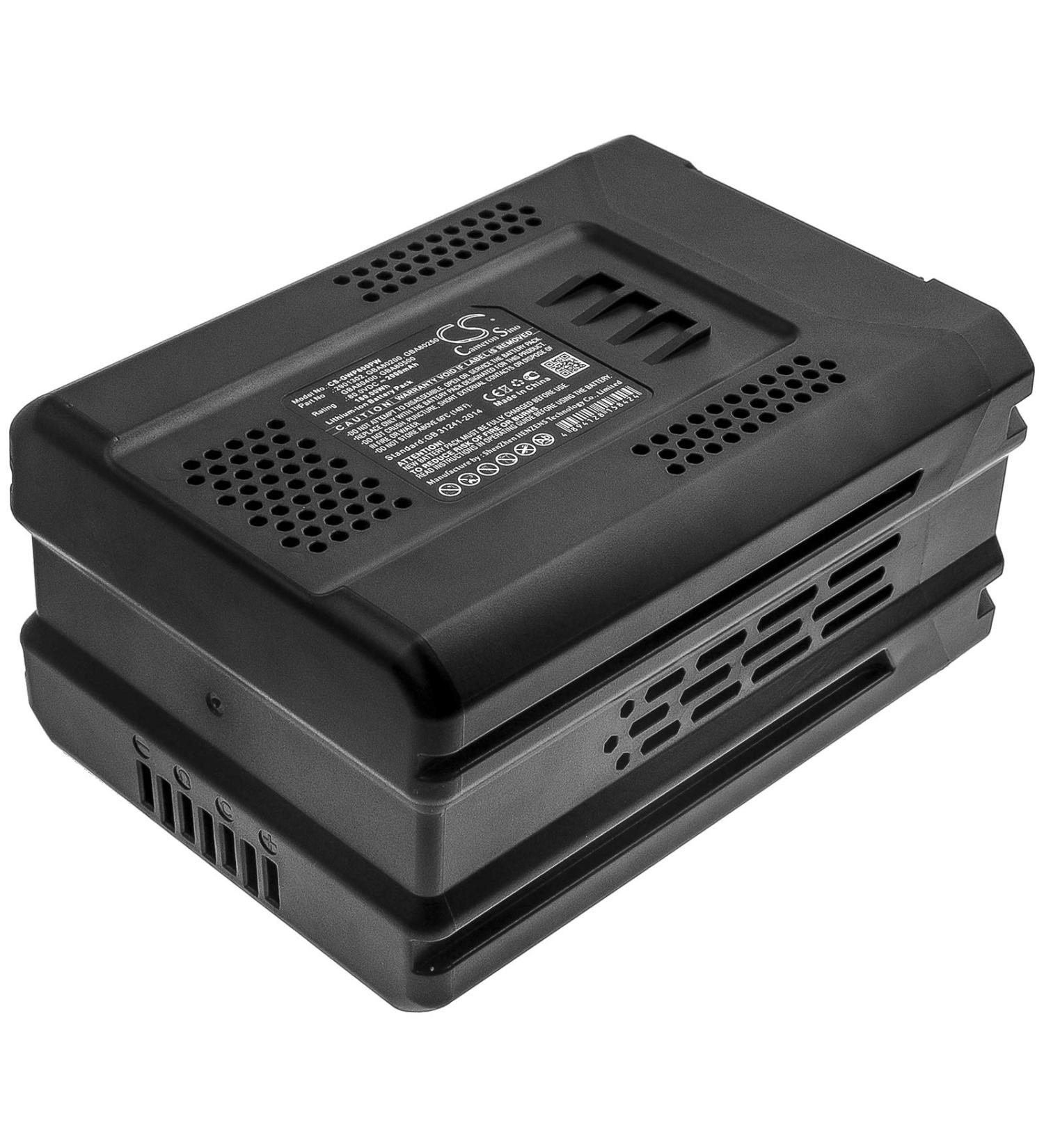 Afshan 2000mAh 80V Battery Replacement for Stiga SBC 80 D AE & Multiclip Models | High Performance & Reliability - Buy Online on GoSupps.com