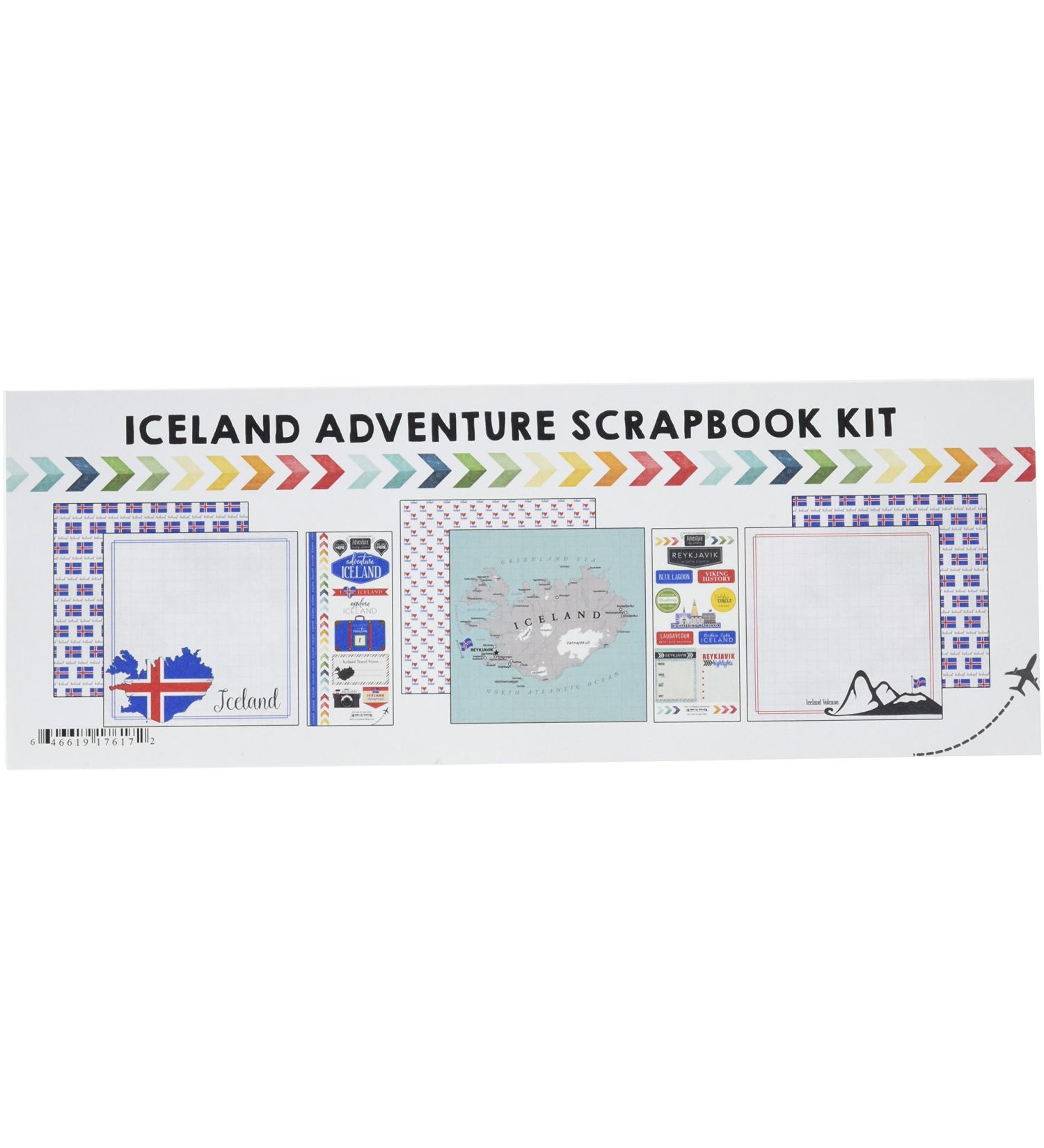 Scrapbook Customs Iceland Adventure Scrapbook Kit