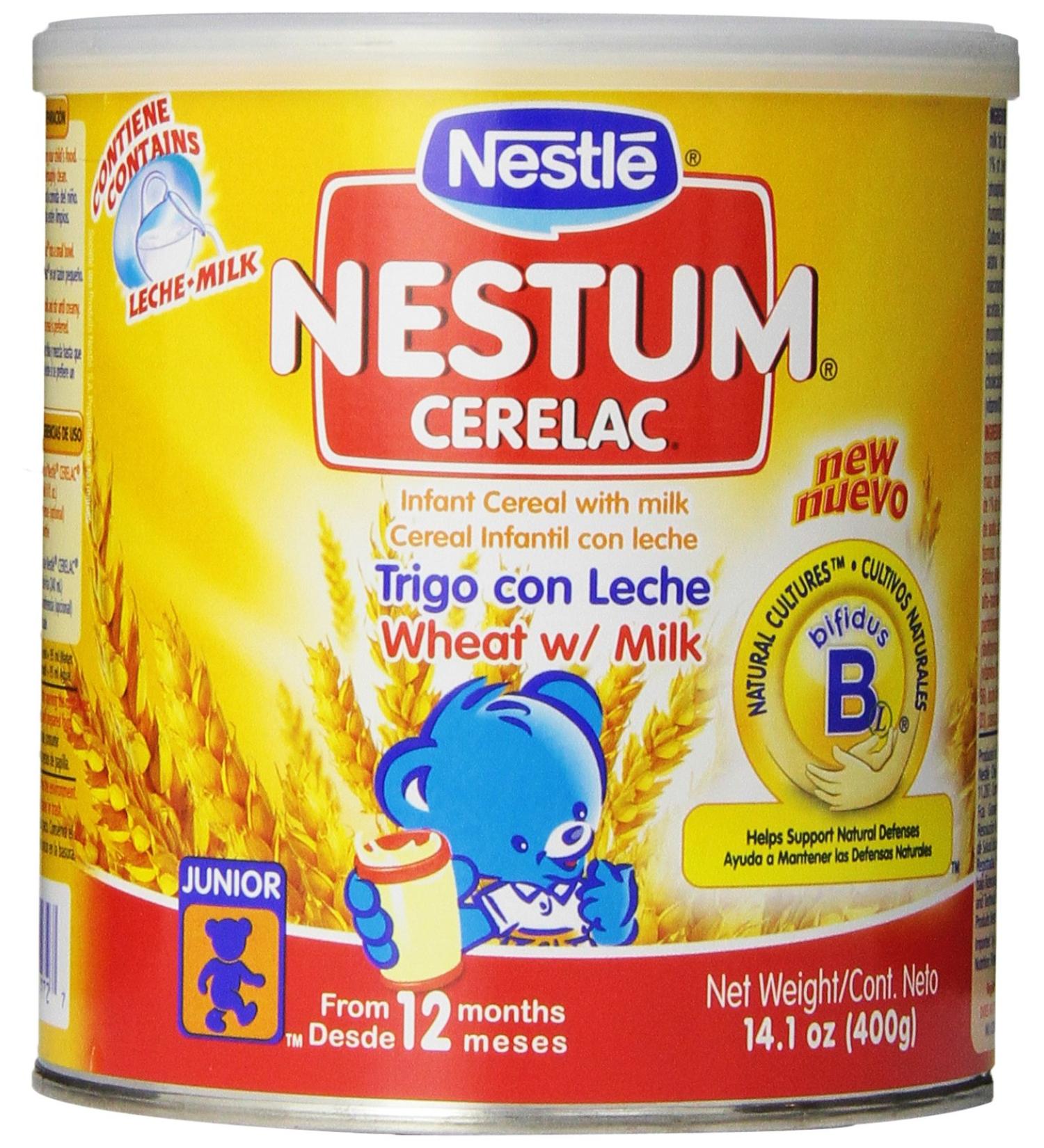 Nestle Cerelac Wheat with Milk Cereal 14.10 oz - Nutritious Baby Food - Buy Online on GoSupps.com