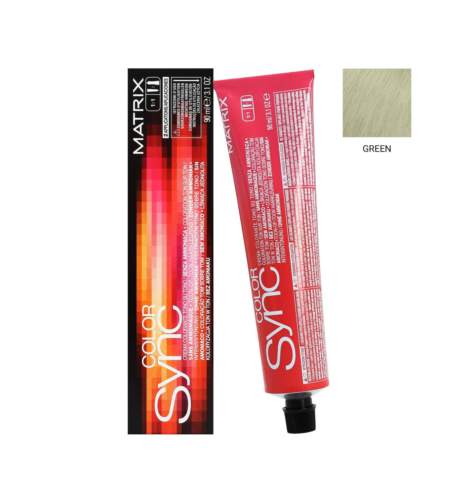 Matrix Matrix Color.Sync Watercolor Green Ammonia-Free Colorless Cream 90 ml