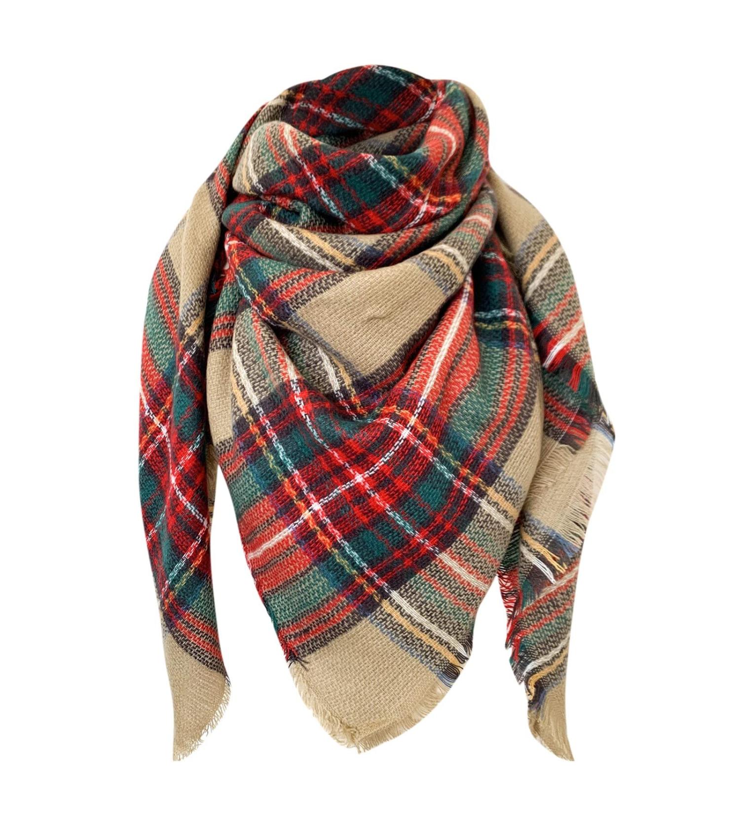 Shop HANXIULIN Women's Elegant Autumn Triangle Scarf - Luxurious Casual Wrap for Winter | One Size - Buy Online on GoSupps.com