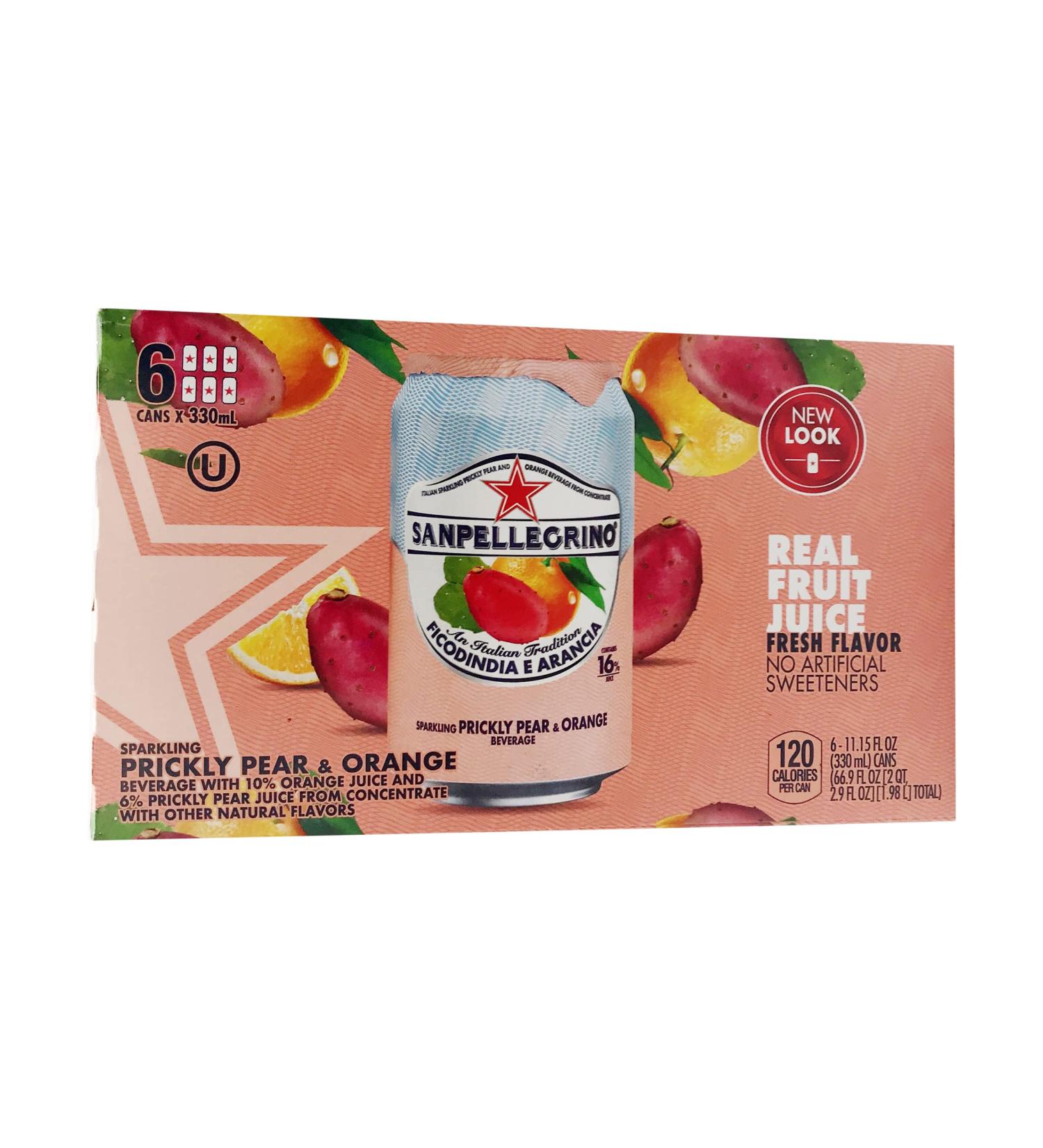 San Pellegrino Prickly Pear, 6 Count