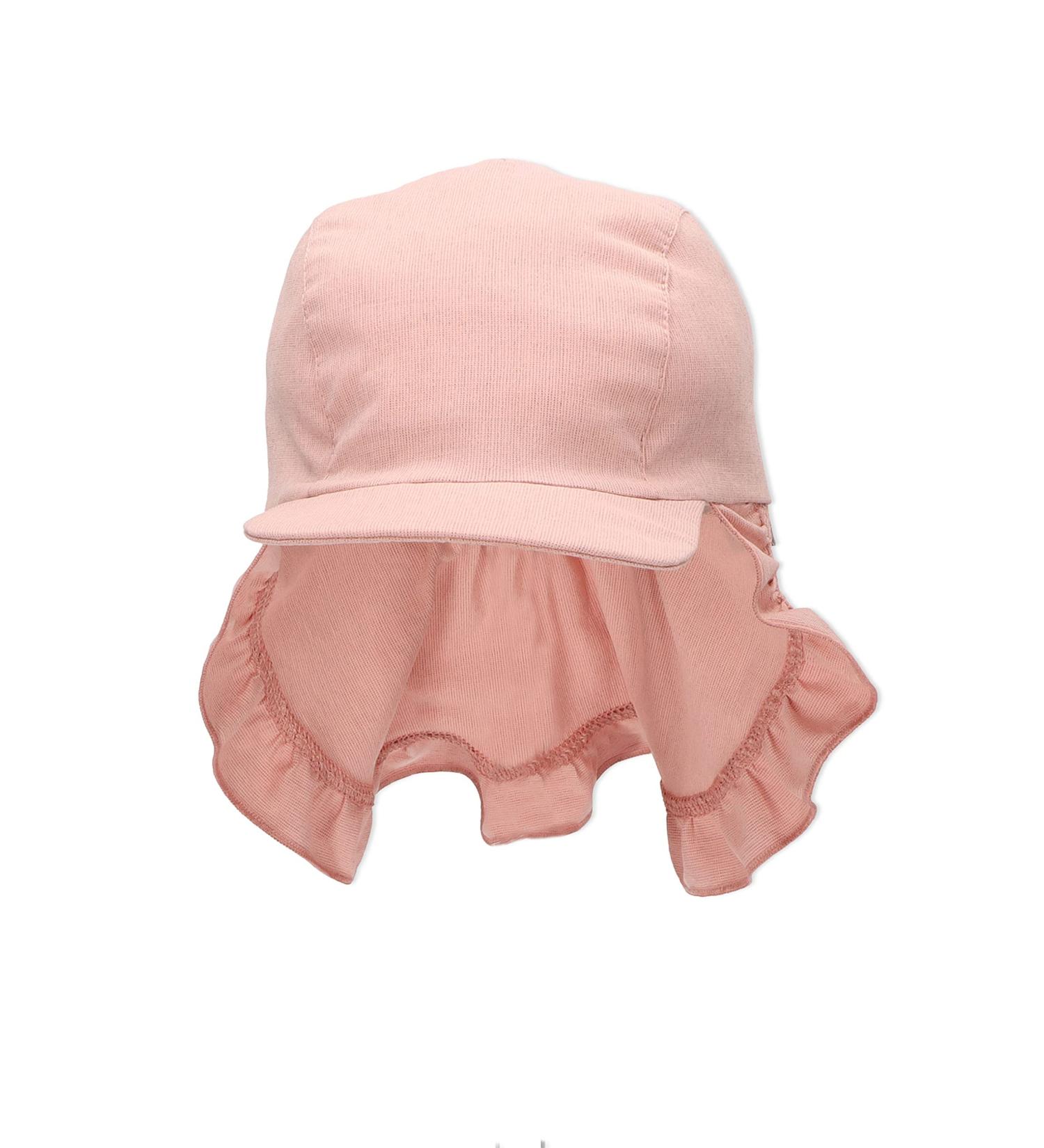 Sterntaler Girls Peaked Cap with Neck Protection - Wave Sun Hat 43 Pale Pink | International Shipping Available - Buy Online on GoSupps.com