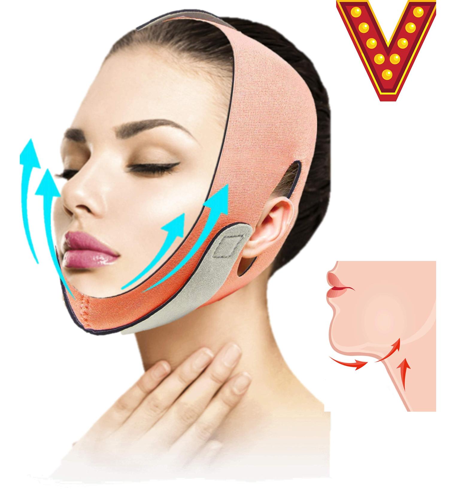 JOYUP Extra Length Double Chin Reducer Strap - Face Lifting Belt for V-line Lifting and Slimming - Buy Online on GoSupps.com