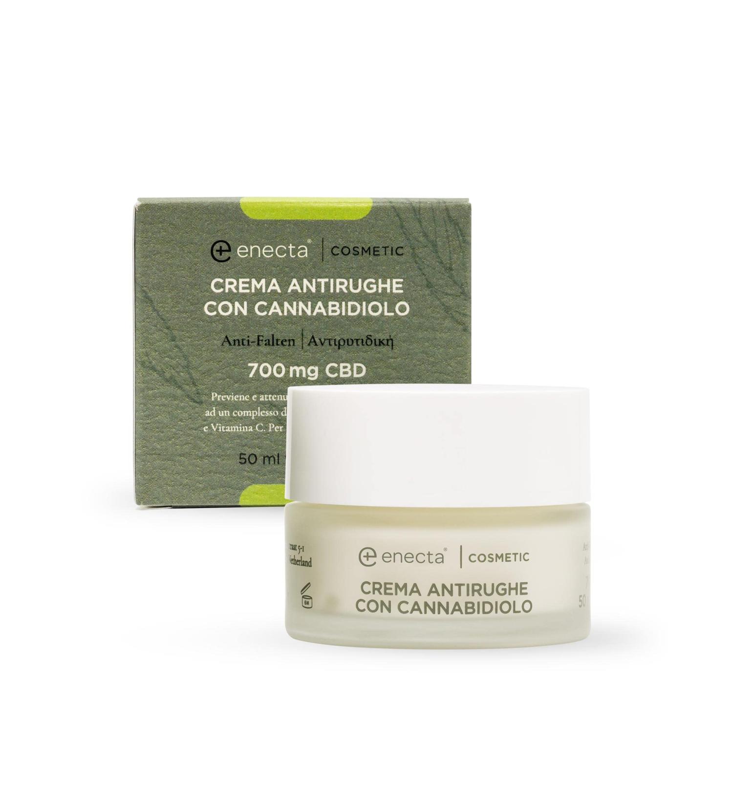  Enecta Enecta Anti-wrinkle cream CBD 700 mg 50 ml 1 unit 50 g - Buy Online on GoSupps.com