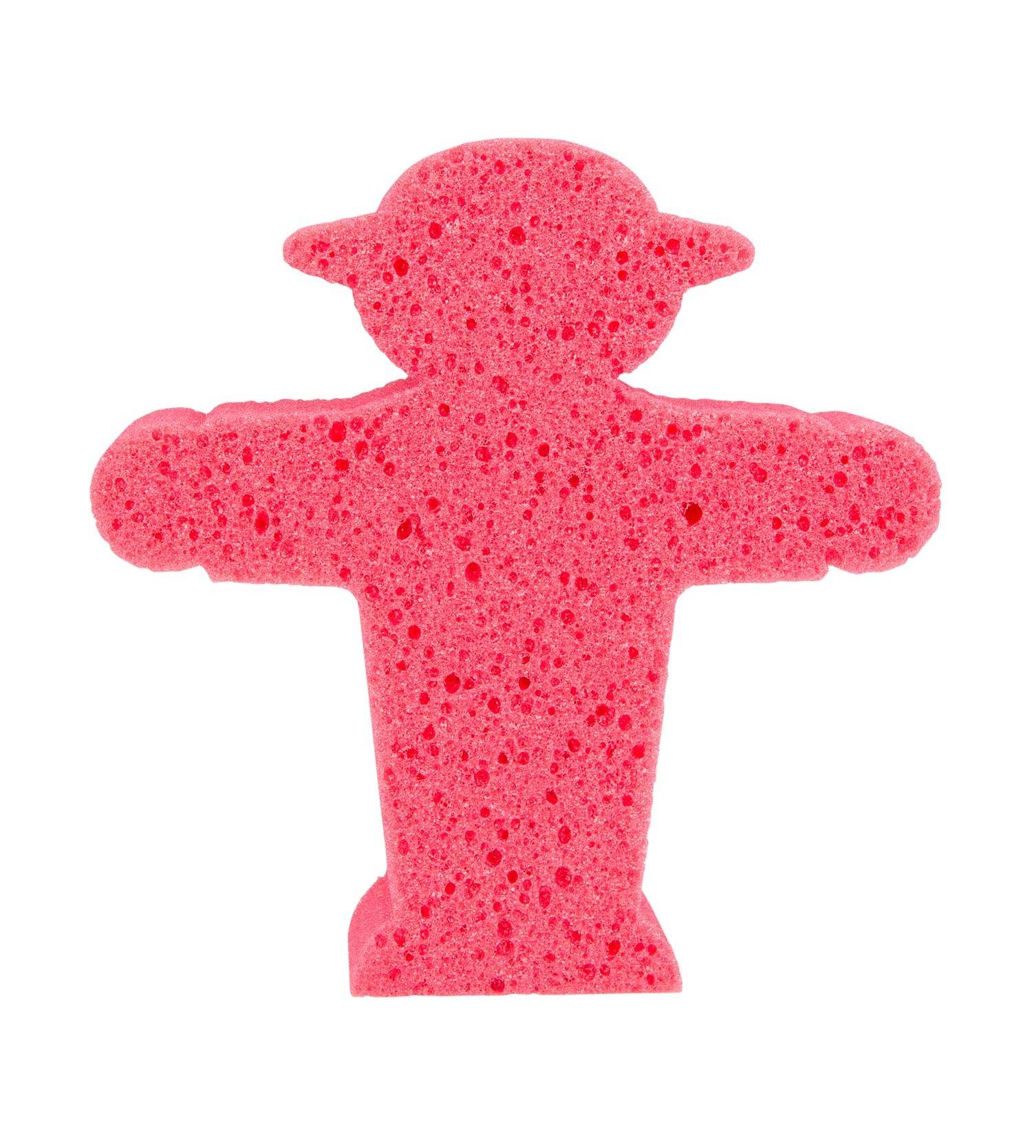 AMPELMANN bath sponge - foam beater stand pink