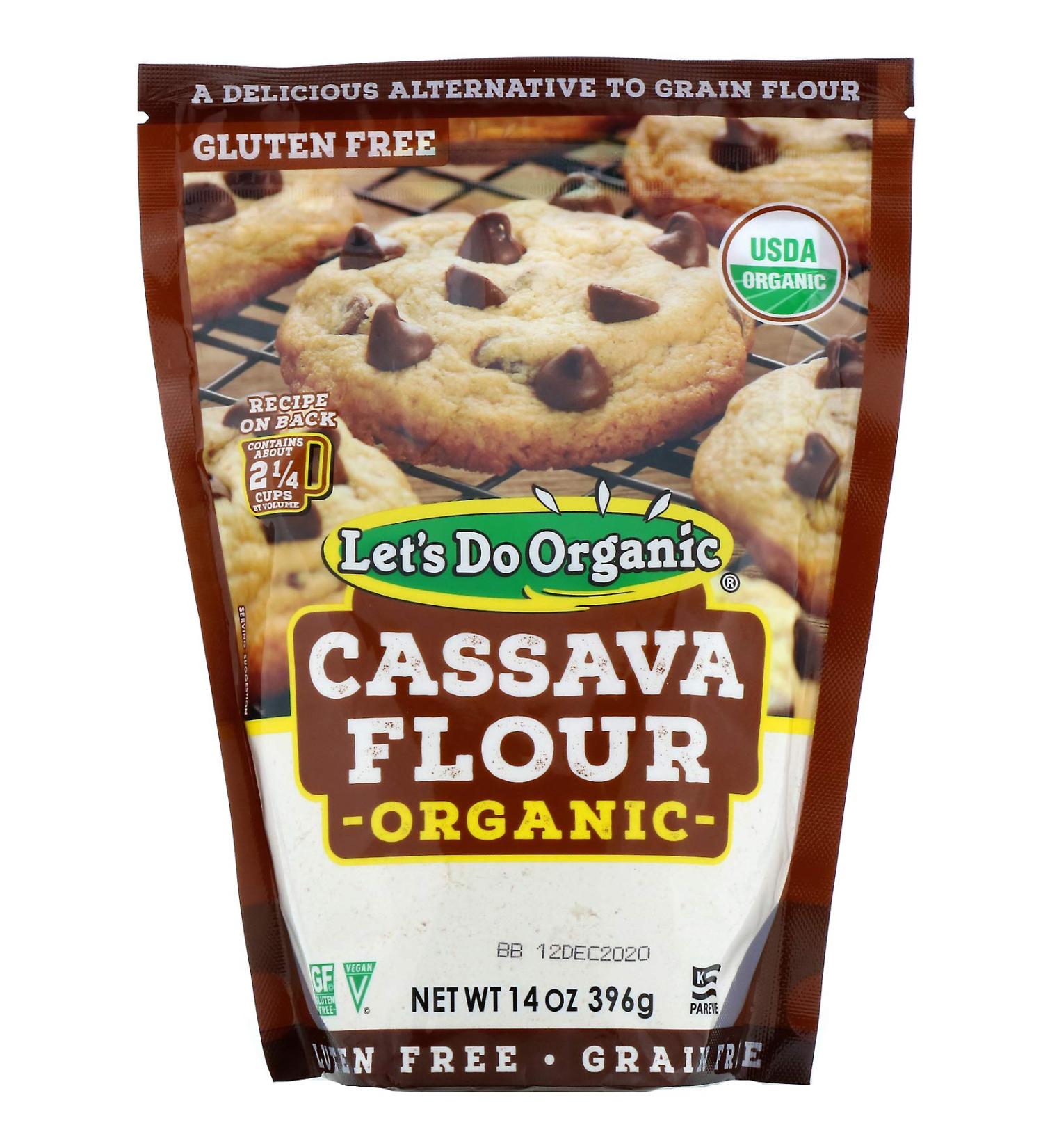 Edward & Sons Let's Do Organic Organic Cassava Flour 14 oz (396 g)