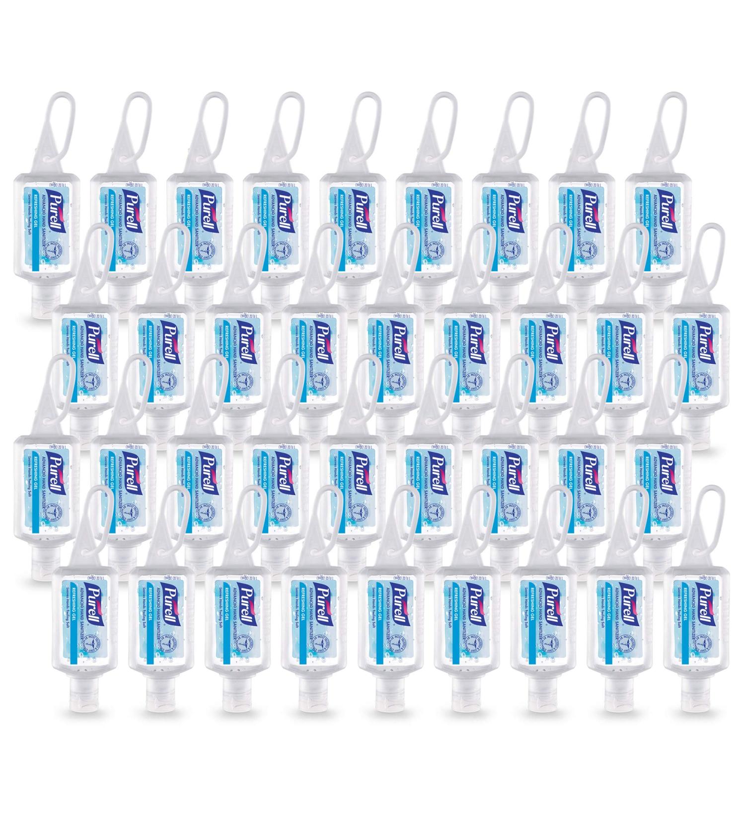 Purell Hand Sanitizer 1 fl oz Travel Size - Pack of 36 with Jelly Wrap Carrier - Buy Online on GoSupps.com