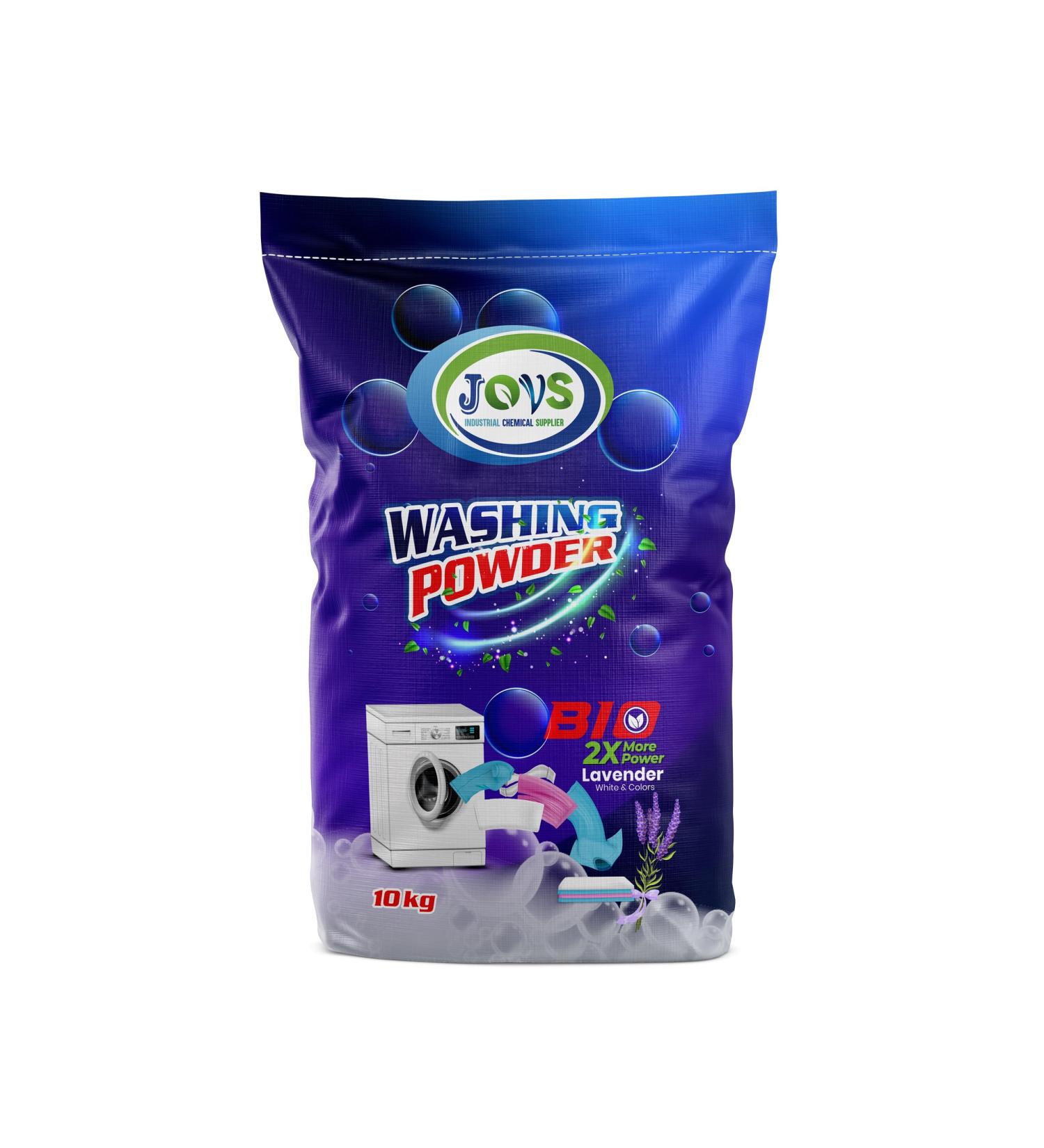 JOVS Bio Washing Powder 10kg - Biological Laundry Cleaning Detergent over 500 Washes Cleans Tough Stains in Quick Wash. Gentle on Sensitive Skin - Bulk size for Family and professionals. - Buy Online on GoSupps.com