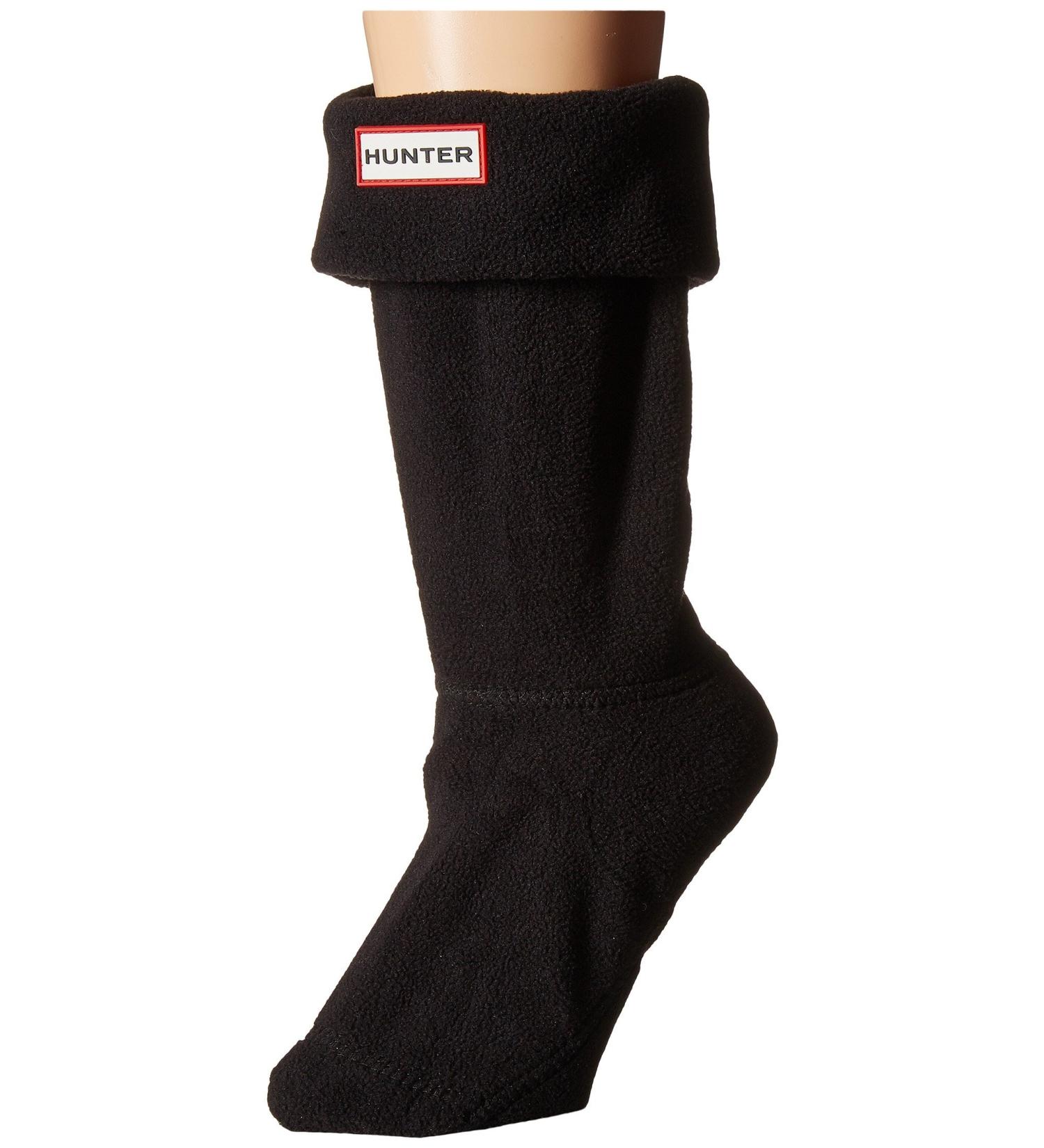 Hunter womens Boot Socks Medium Black (Short)