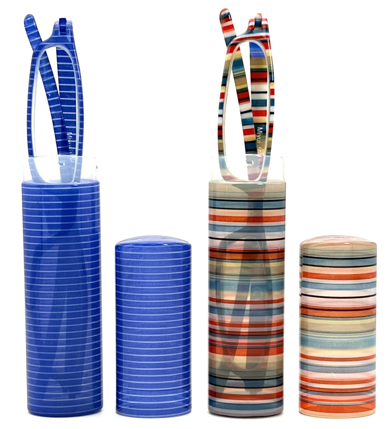 Miyui Japan Blue Light Blocking Reading Glasses for Women & Men - Slim Tube Readers - 2.0x Magnification - Buy Online on GoSupps.com