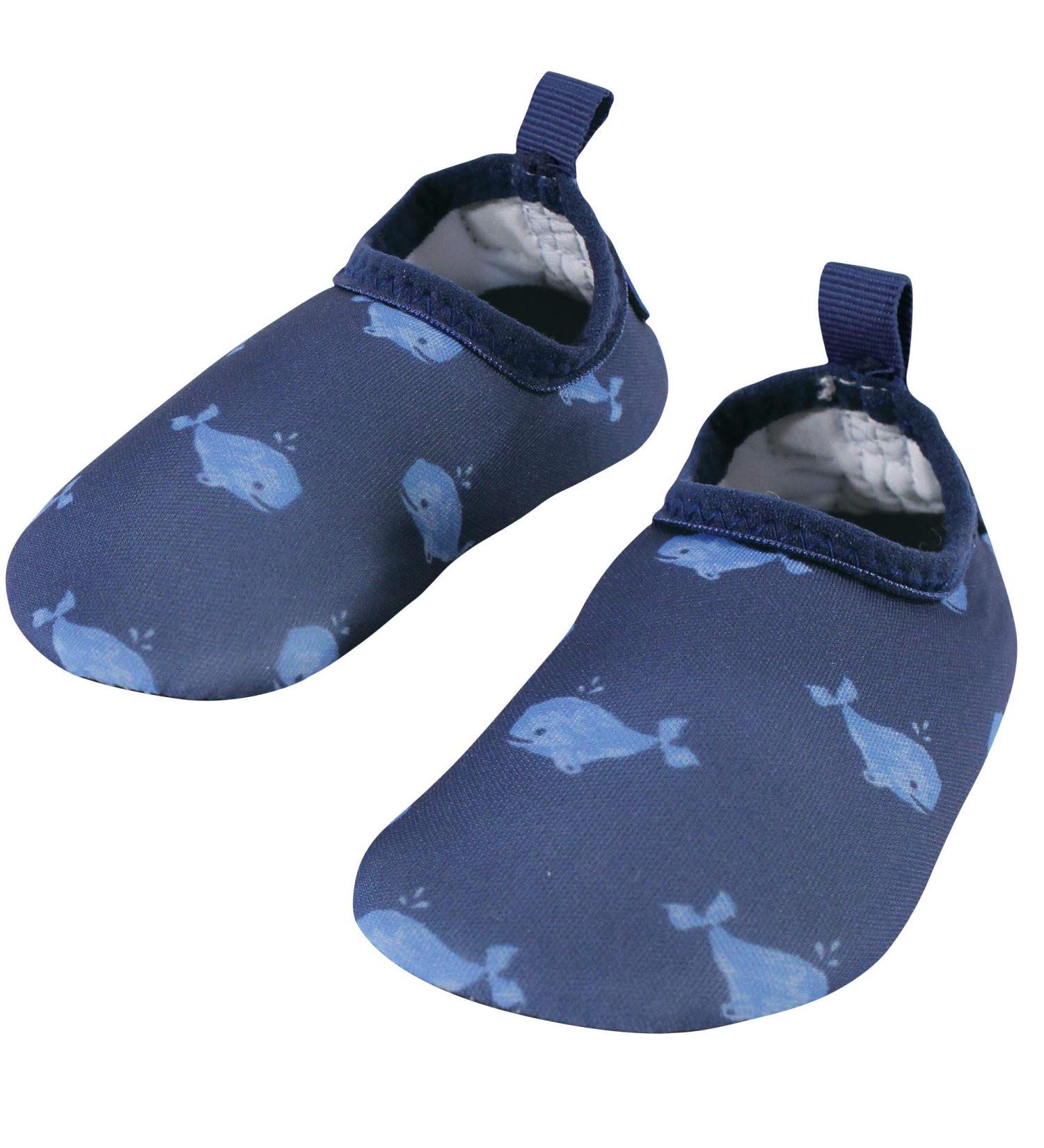 Hudson Baby Unisex Water Shoes - Blue Whales - Size 8 Toddler for Sports, Yoga, Beach, Outdoors - Buy Online on GoSupps.com