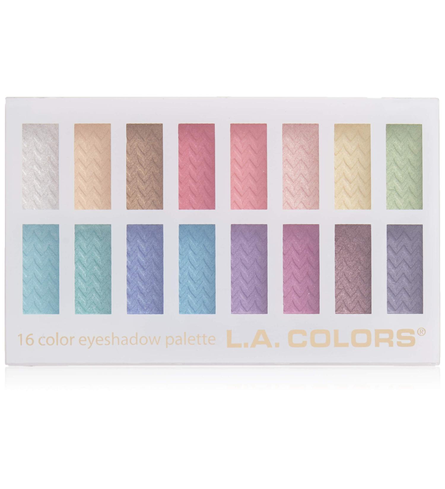 L.A. COLORS 16 Color Eyeshadow Palette Haute 1.02 oz - Pack of 1 | C74202TAG - Buy Online on GoSupps.com