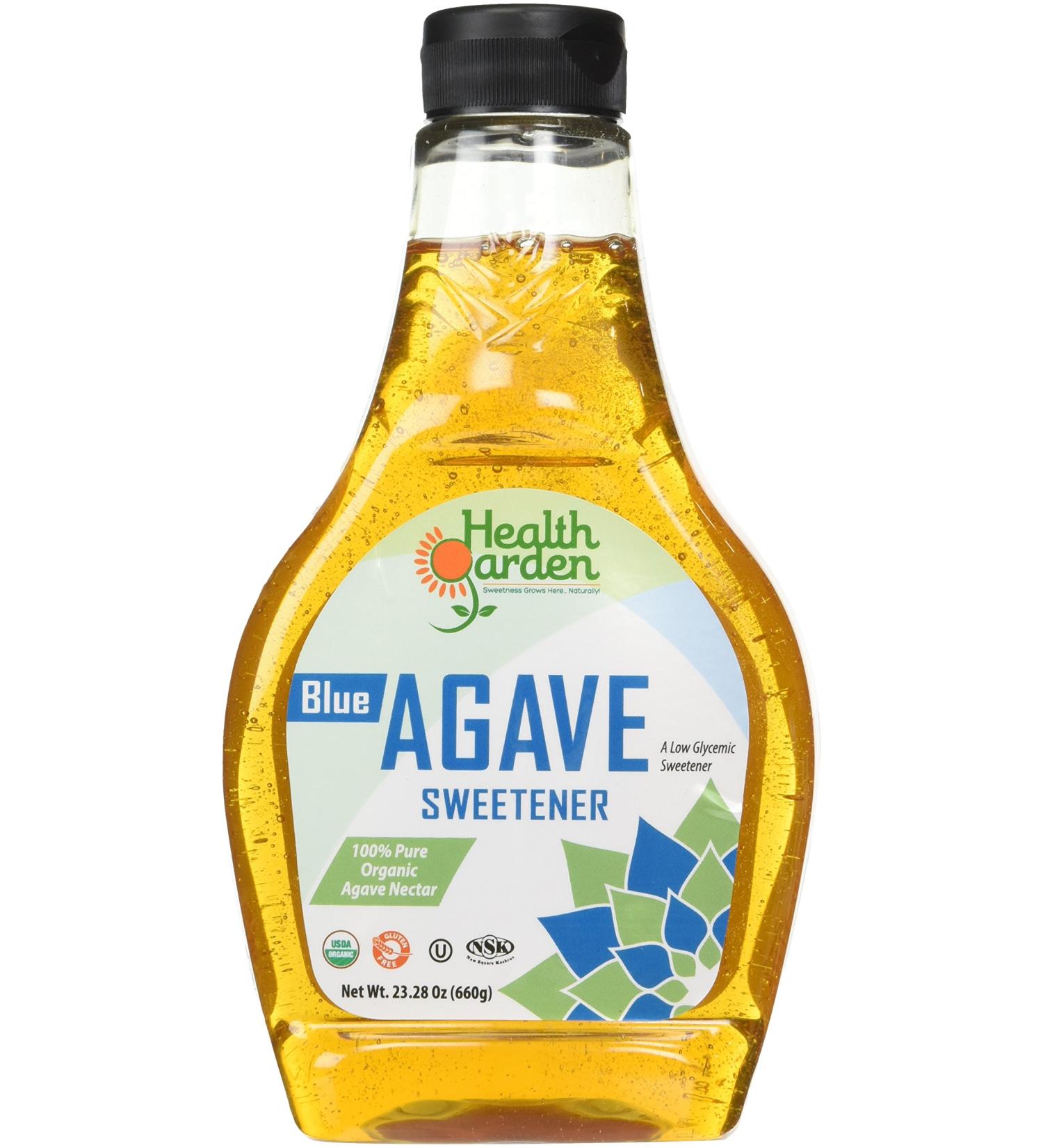Buy HEALTH GARDEN Blue Agave Sweetener 23 Oz | Organic Low-Calorie Sweetener for International Shipping - Buy Online on GoSupps.com