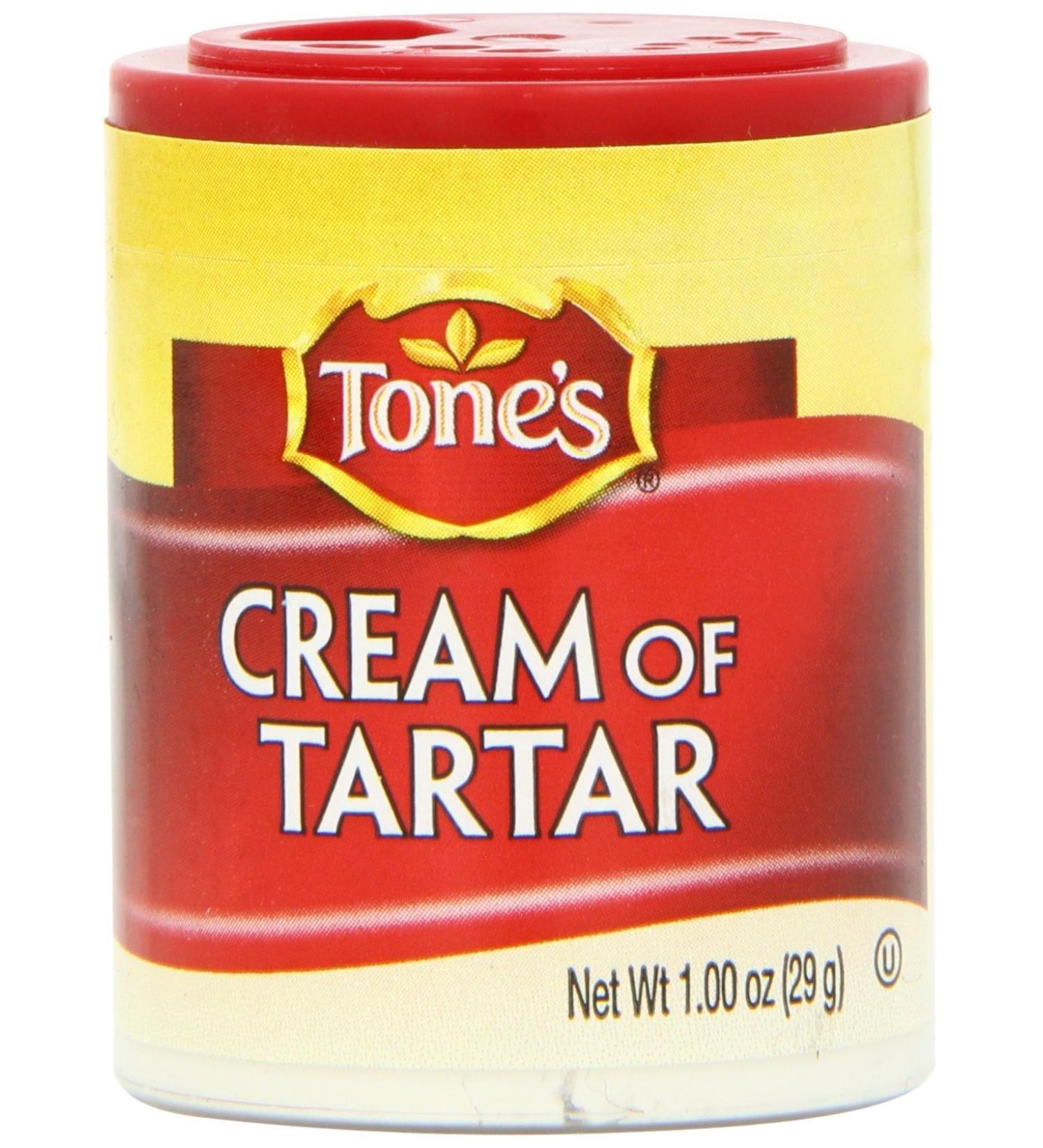 Tone's Mini's Cream of Tartar, 1.00 Ounce (Pack of 6)