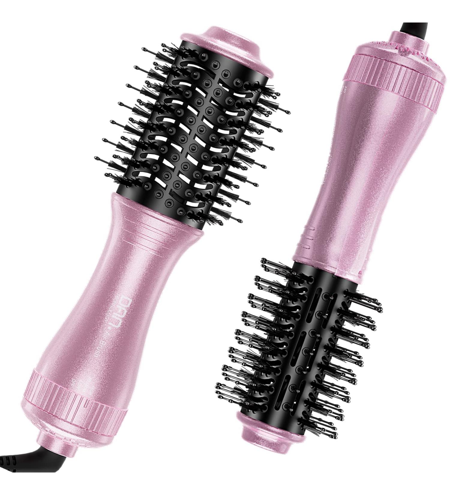 DAN Technology 2-inch Small Hair Dryer Brush - Lightweight Electric Ceramic Brush & Styler for Women - Buy Online on GoSupps.com