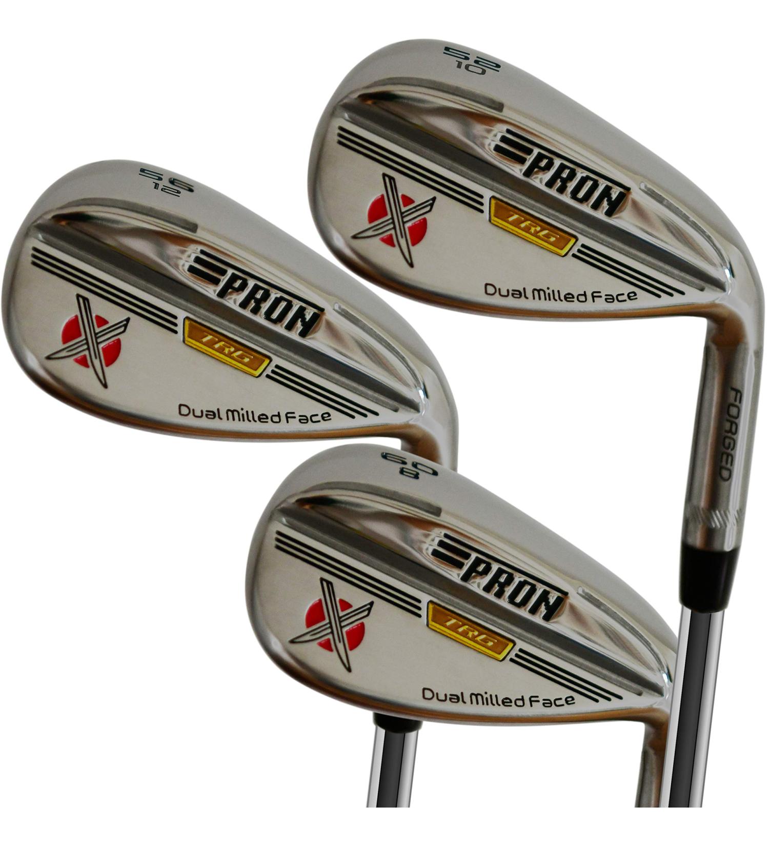 Japan Pron Wedge Golf Club Set - 52, 56, 60 Degree - Traditional Steel Shaft - Buy Online on GoSupps.com