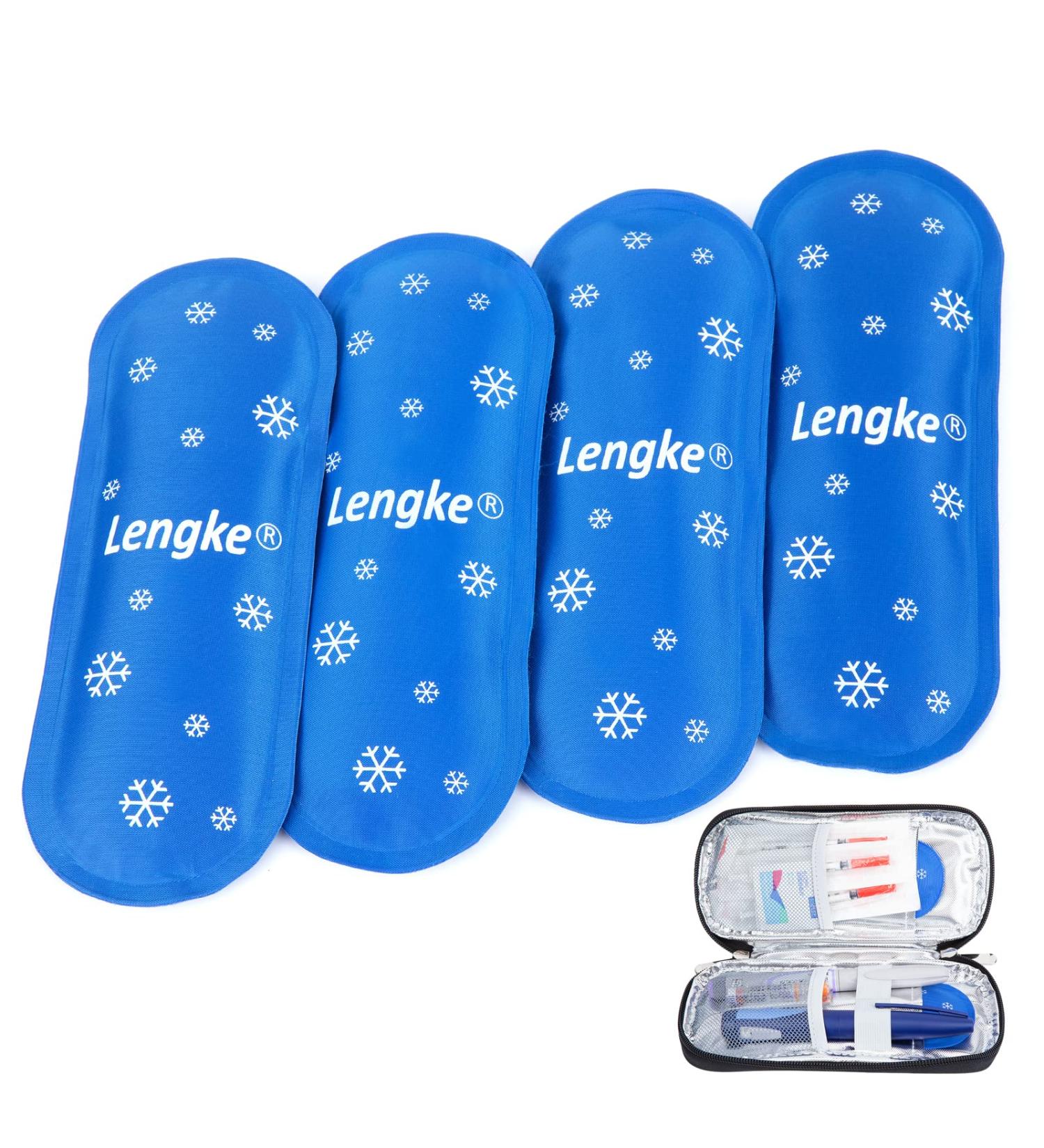 Youshares Insulin Ice Cream Bag - Reusable Nylon Cooling Bag for Diabetics (4 PCs) - Ideal Insulin Storage Solution - Buy Online on GoSupps.com