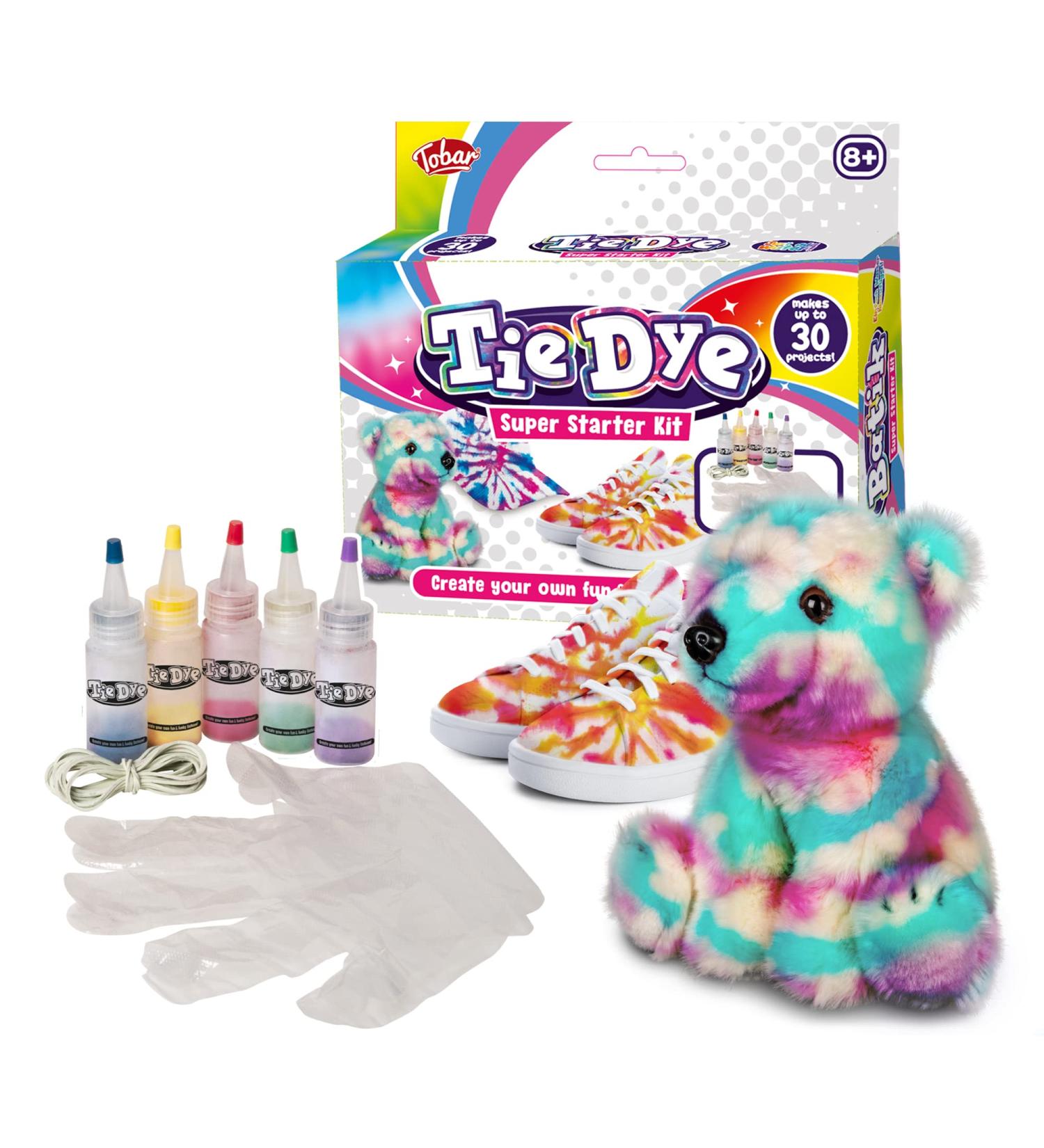 Tobar 38412 5 TIE DYE KIT Assorted Designs and Colours - Buy Online on GoSupps.com