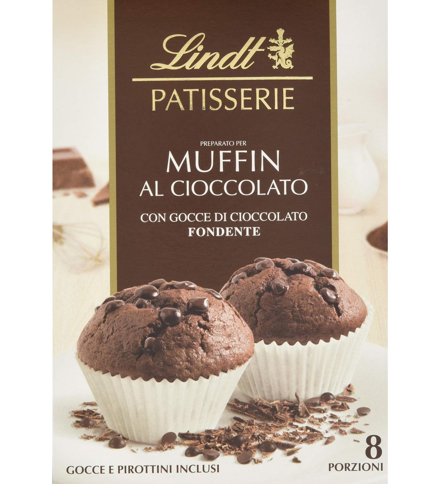 Lindt & Spr ngli Fine Baking Muffins Mix - Lactose-Free 8 Portions (2 x 210g) | International Shipping Available - Buy Online on GoSupps.com