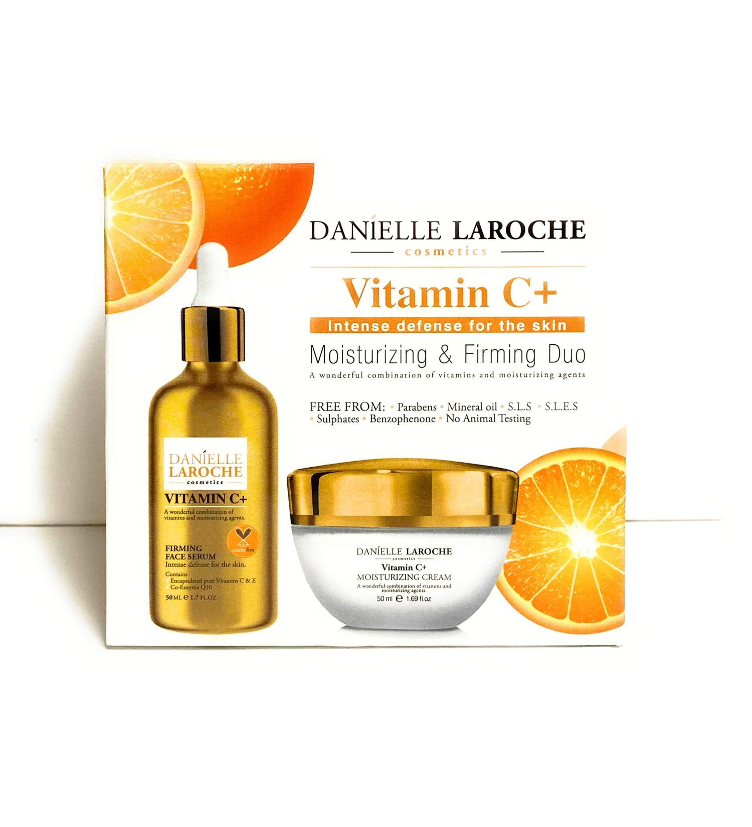 Shop Vitamin C+ Moisturizing & Firming Duo - Boost Skin Radiance & Hydration | International Shipping Available - Buy Online on GoSupps.com