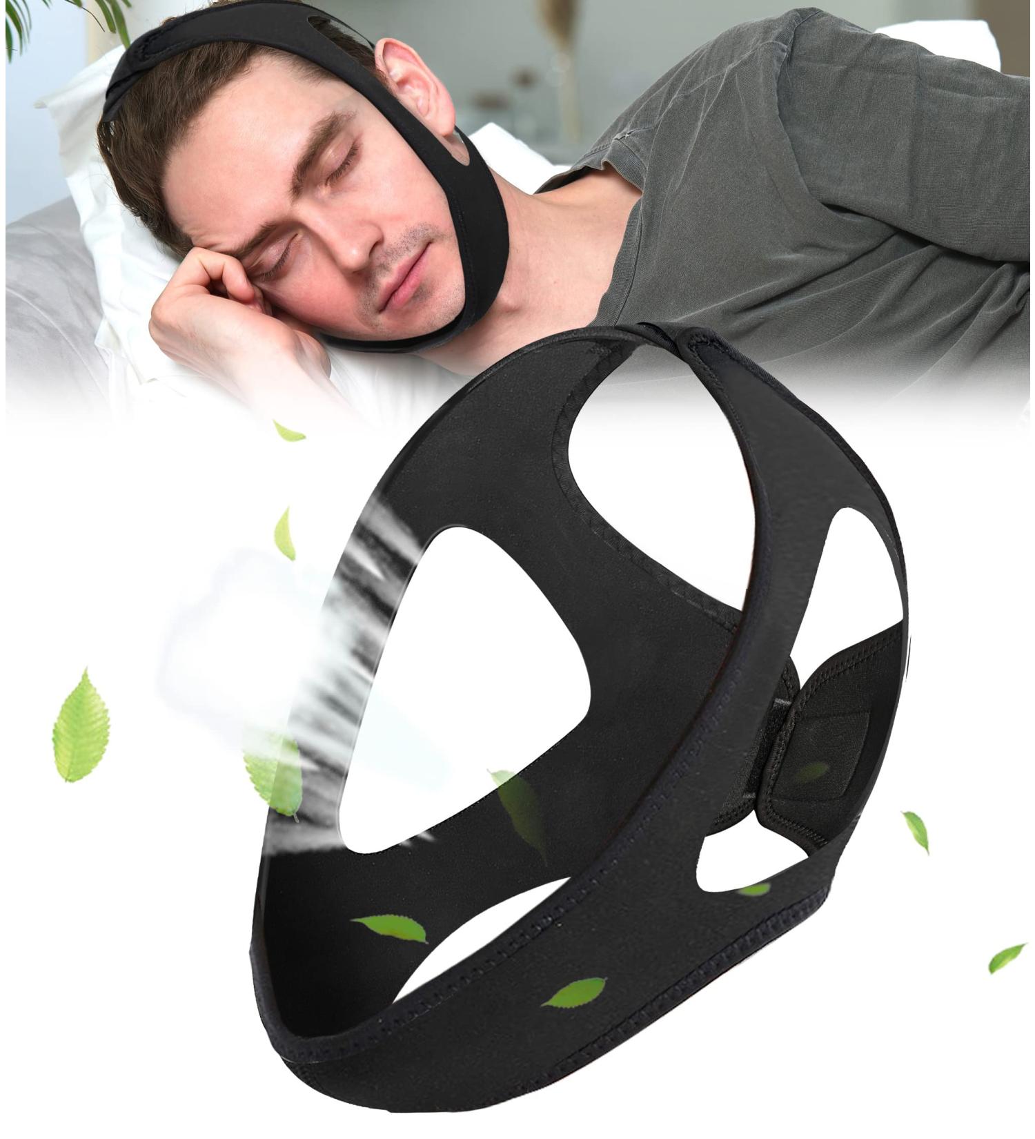 Adjustable Chin Strap for Snoring - Effective Anti-Snoring Solution - Buy Online on GoSupps.com