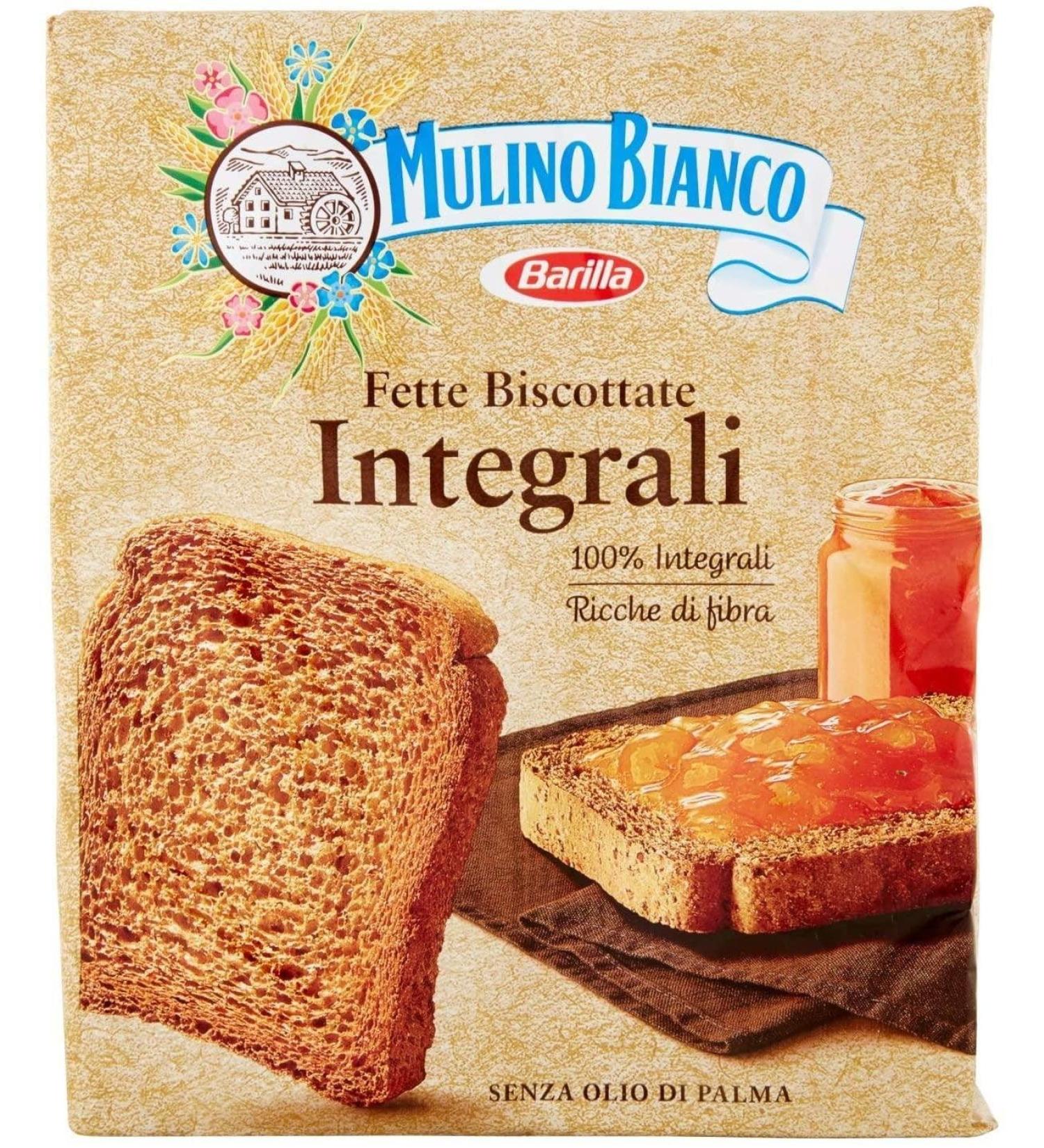 Mulino Bianco French Toast Integral (315g) - Pack of 4 - [1.25kg]