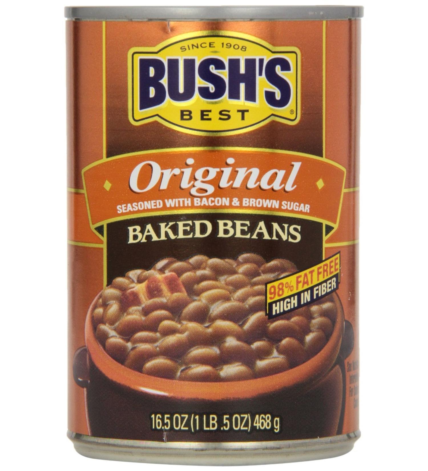 Bush's Best Baked Beans - 8/16.5Oz Cans - Buy Online on GoSupps.com