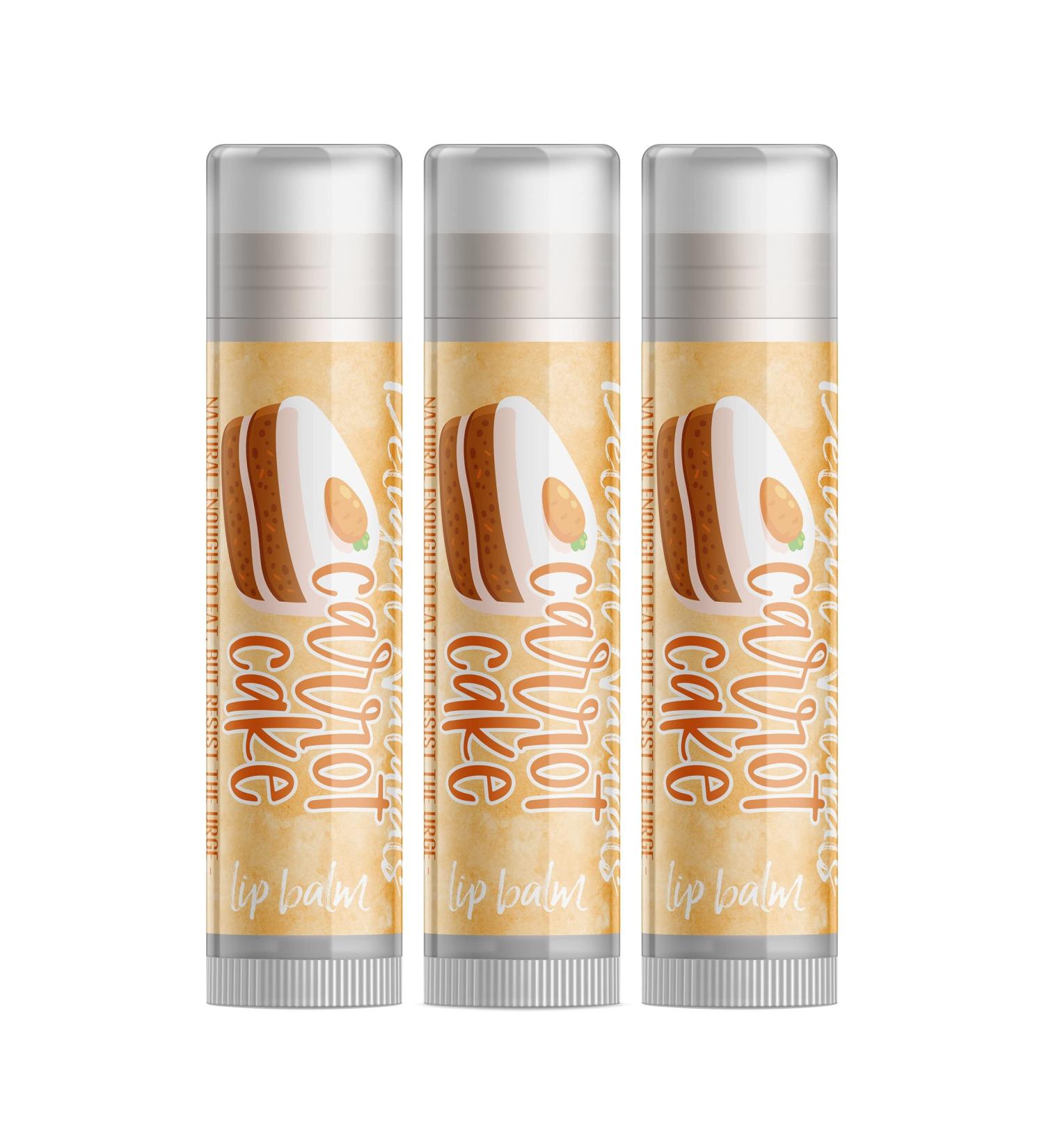 Carrot Cake Lip Balm - Set of Three