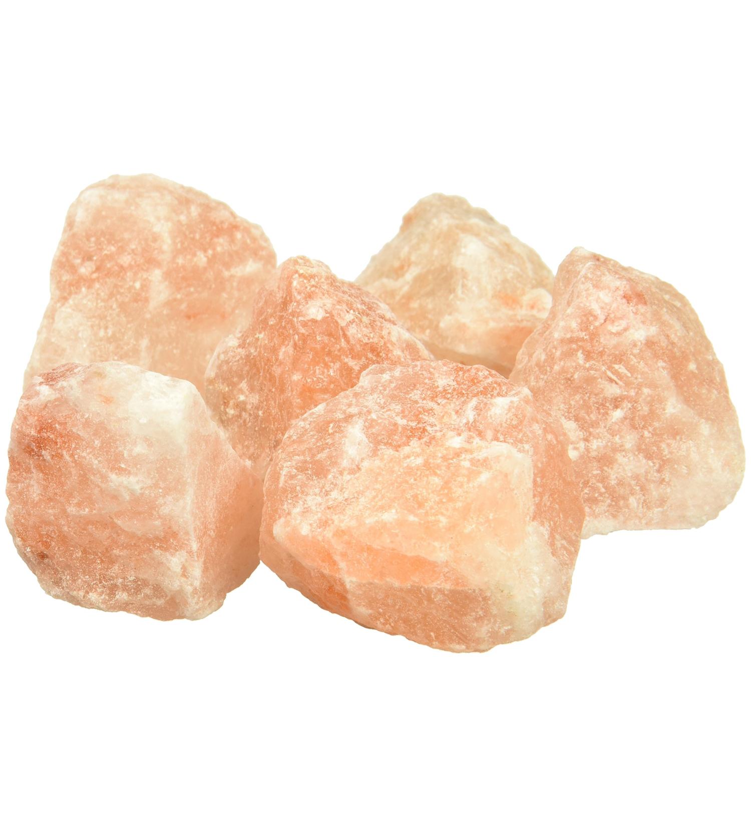 HEALTHandMED Himalayan Pink Salt Crystal Chunks | Pure and Natural Himalayan Rock Salt Crystals with 84 Traces of Essential Minerals | Large Chunks of Salt Crystals | 1 lb