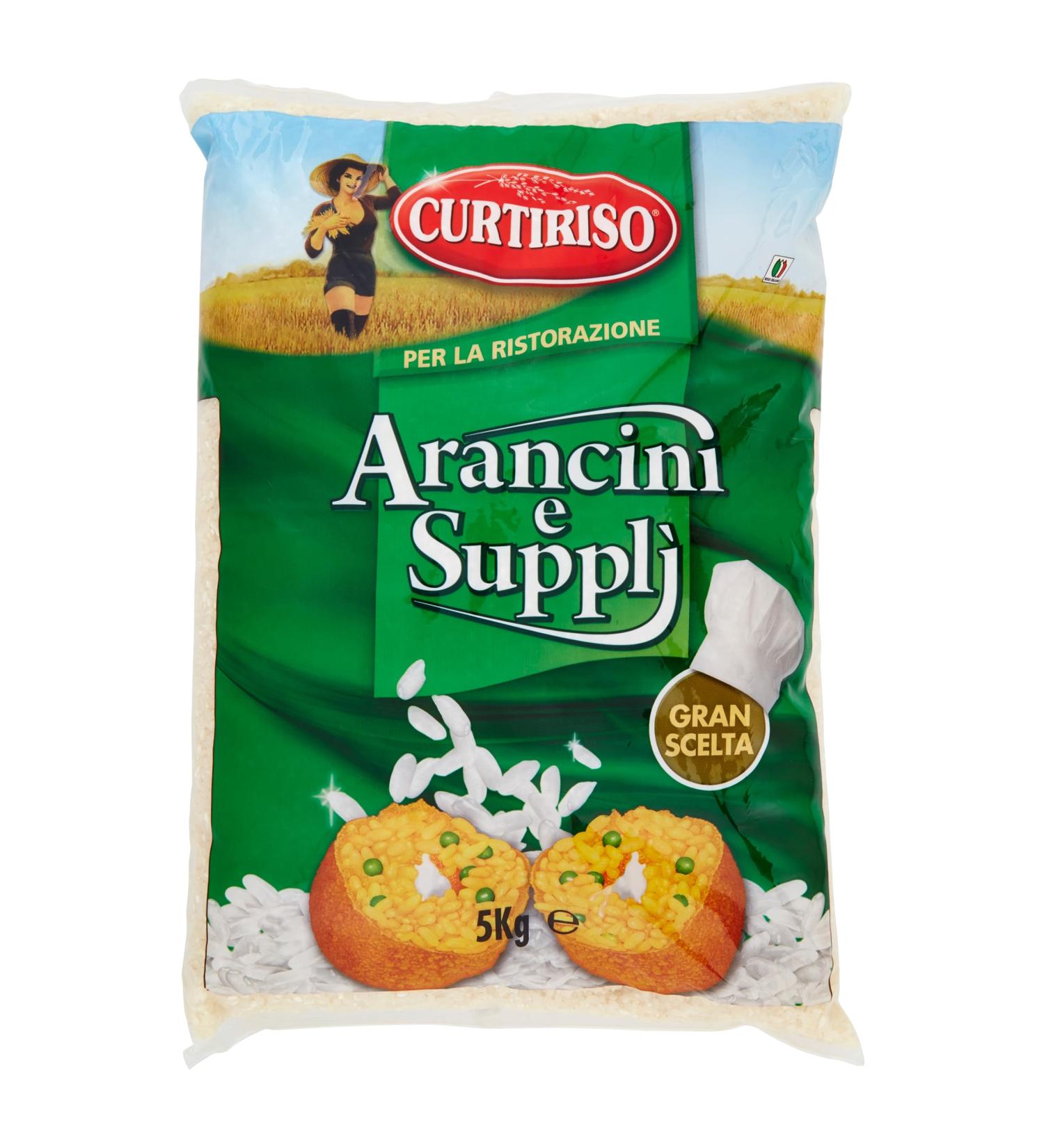 CURTIRISO RICE ARANCINI AND SUPPLI 2 PIECES X 5 KG