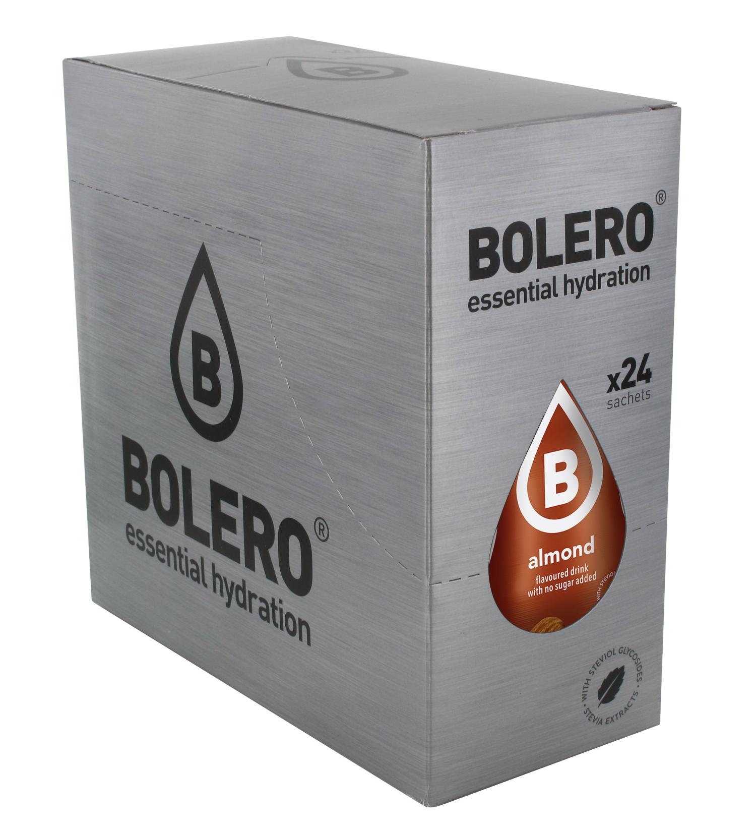 Bolero Classic Powder Sachet 9 g Almond 24-Count Almond 216 g (Pack of 1) - Buy Online on GoSupps.com