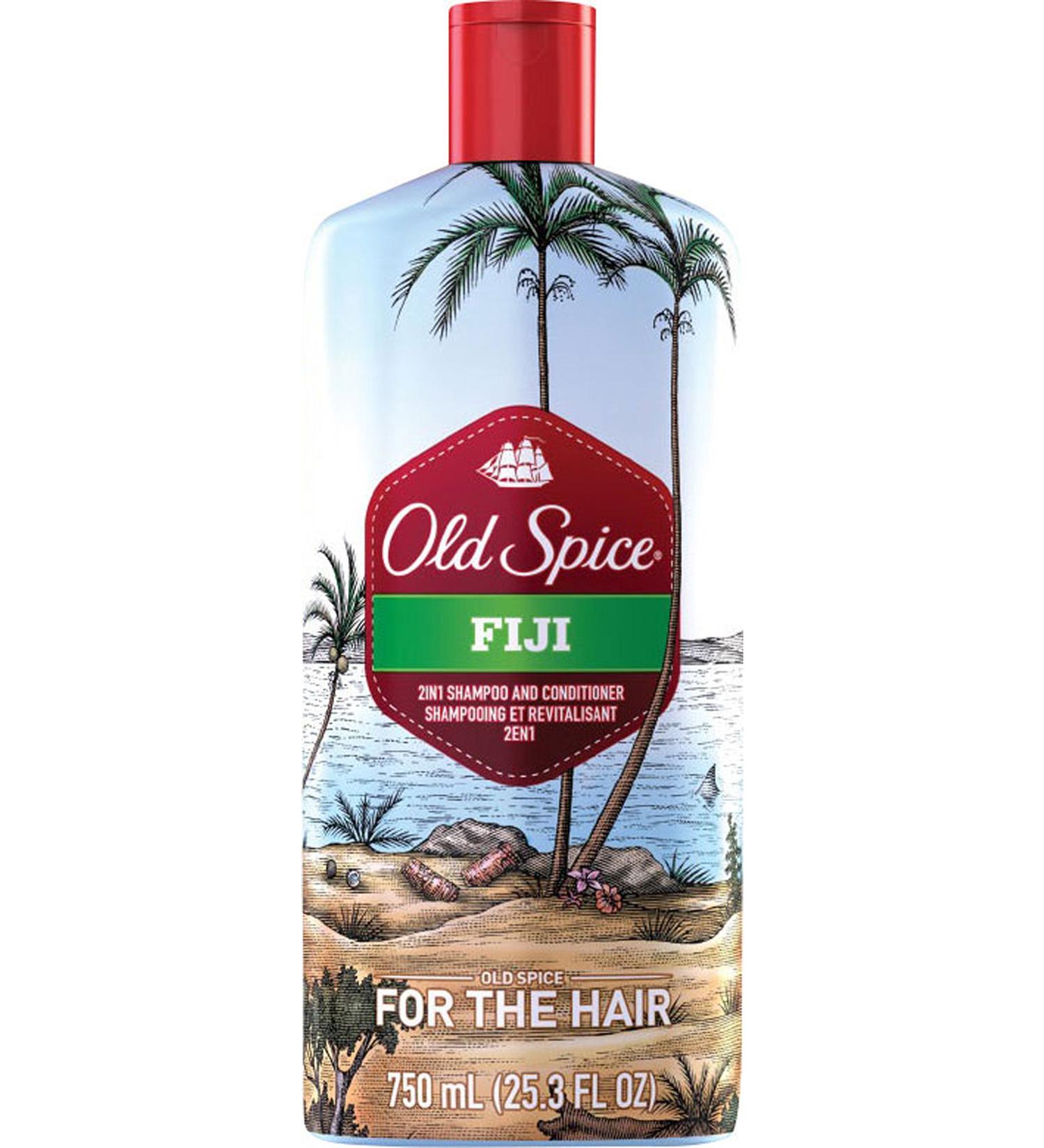 Buy Old Spice Fiji 2in1 Shampoo & Conditioner - 12 Fl Oz | International Shipping Available - Buy Online on GoSupps.com