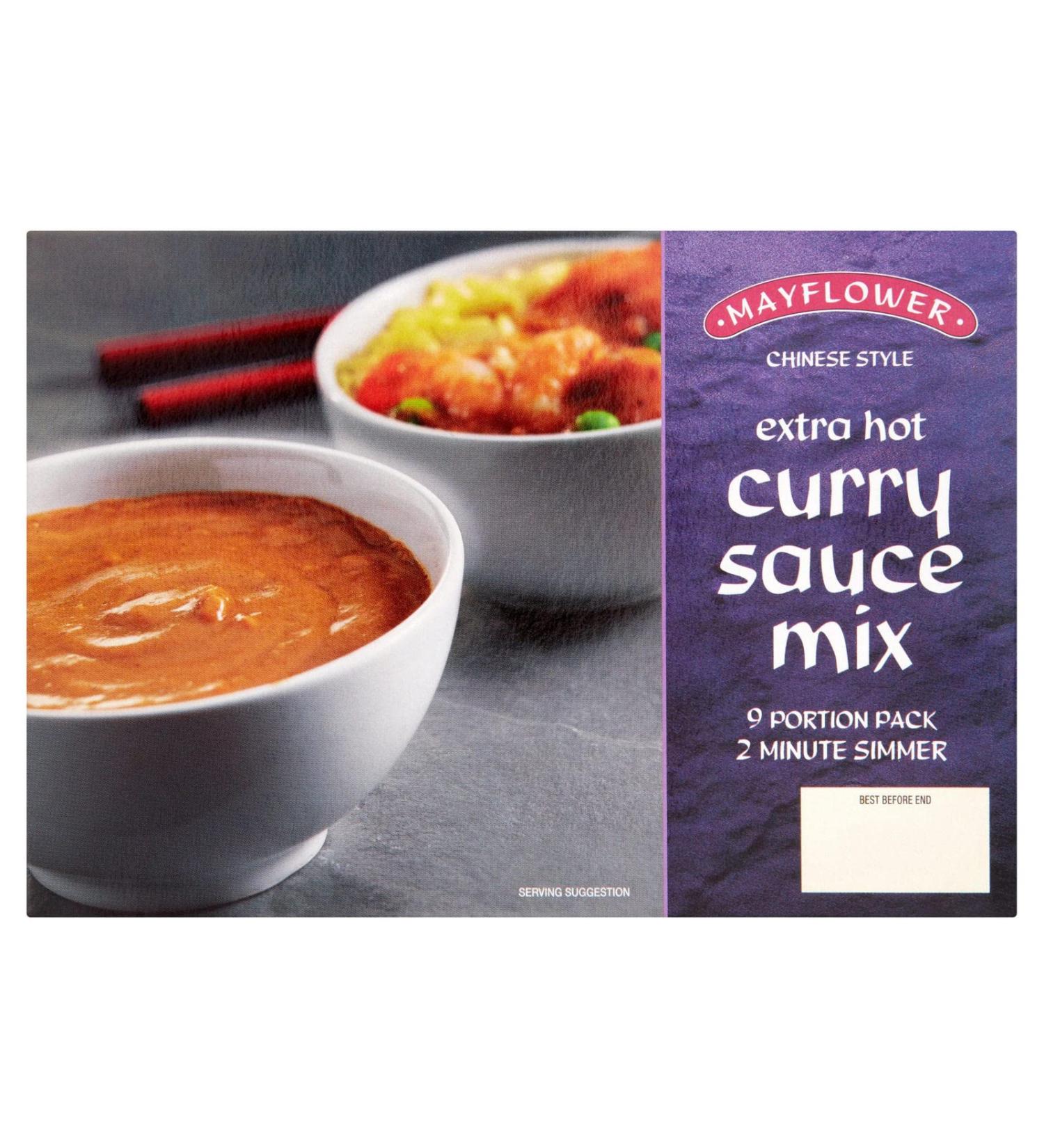Mayflower Chinese Style Curry Extra Hot Sauce Mix 255g