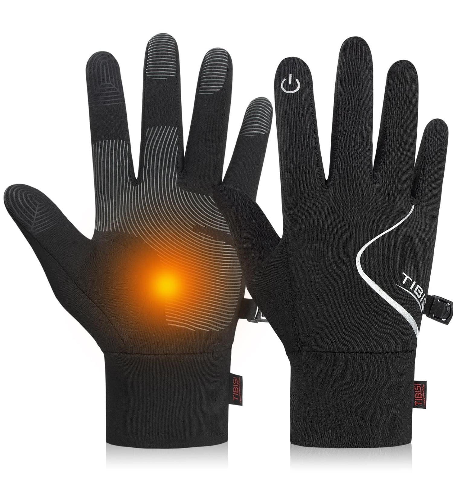 Winter Riding Gloves for Kids - Waterproof Anti-Slip Touchscreen | Puliou Bicycle Gloves for Girls 4-12 Years - Buy Online on GoSupps.com