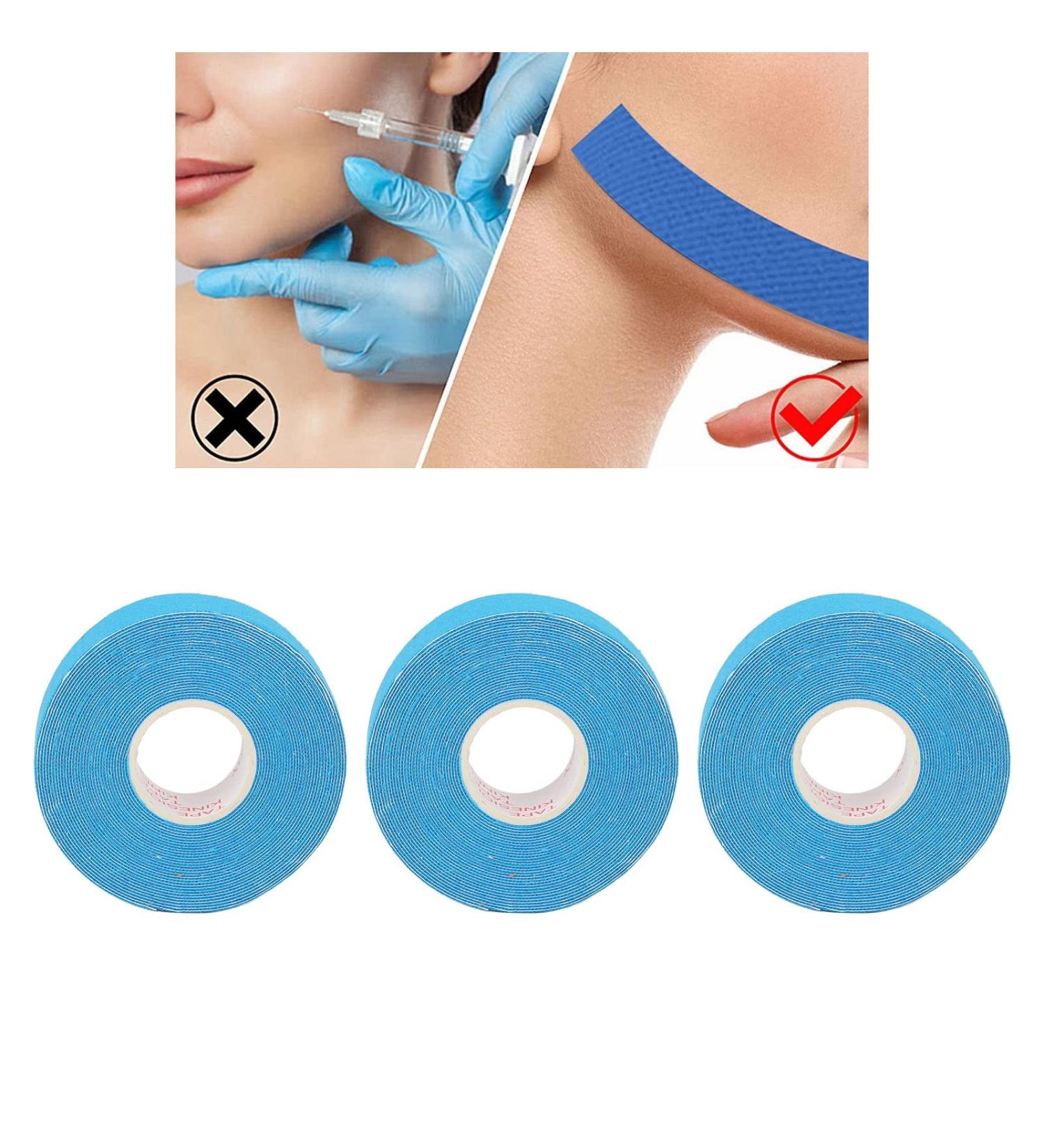 Face Wrinkle Tape Facial Tightening Tape Anti-Wrinkle Patches Skin Tightening Straps Beauty Plaster Wrinkle Effects for Skin Tightening 2.5cmx5m Skin Neck (Light Blue) Ausla4gu7btxmgi-11 - Buy Online on GoSupps.com