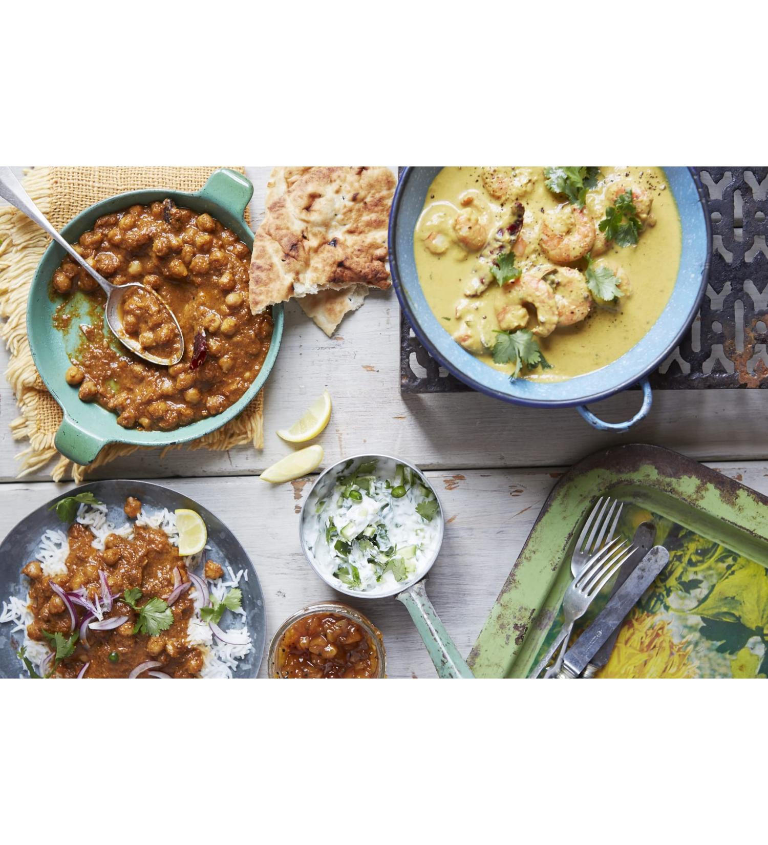 The Spice Tailor - 6-Pack Lentil Daal Kit - Including 2 x Punjabi Chickpea Masala 2 x Delhi Black & 2 x Bengali Coconut Lentil Daal Kits - Buy Online on GoSupps.com