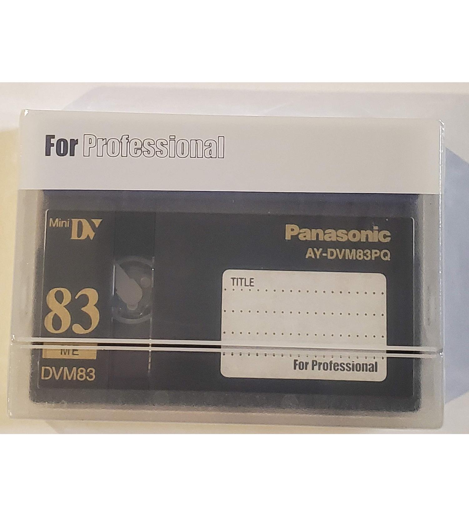 Panasonic AY-DVM83PQ Professional Mini DV Tape - 83min - Buy Online on GoSupps.com