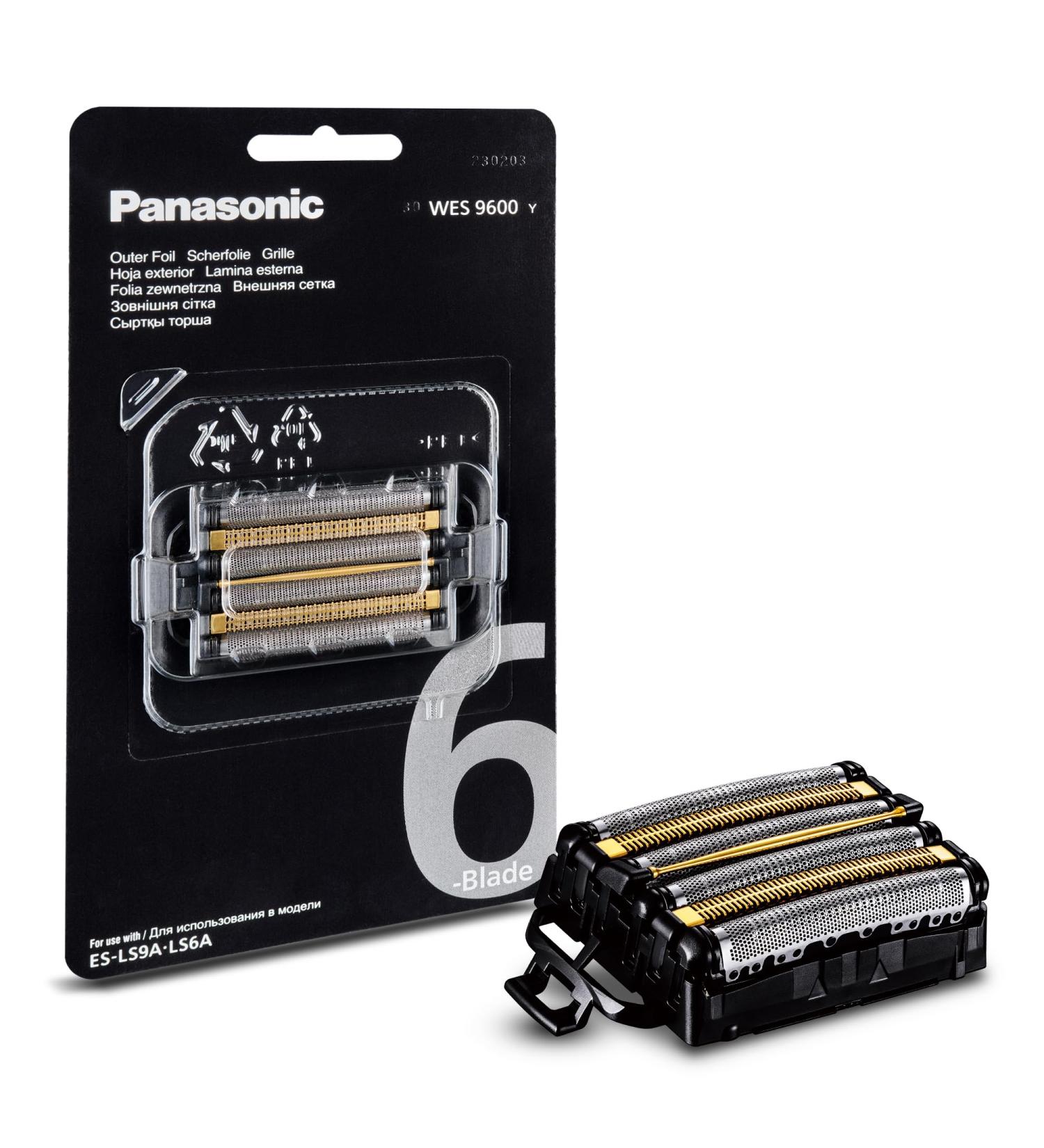 Buy Panasonic WES9600Y1361 Replacement Blades for ES-LS9A & ES-LS6A | 6-Blade System | Advanced Waterproof Japanese Stainless Steel - Buy Online on GoSupps.com