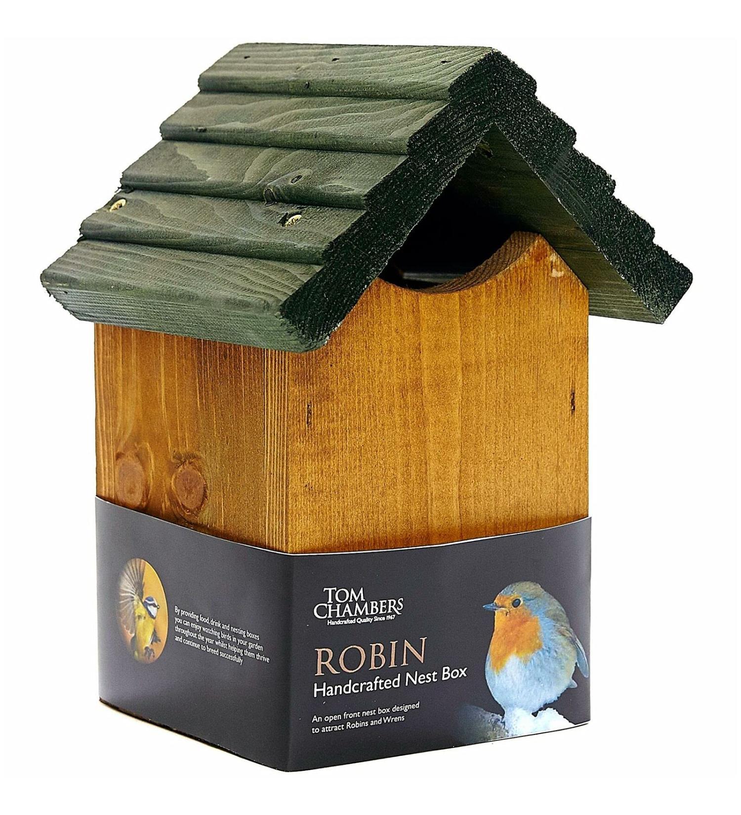 Bird Nesting Box Robin Nest Box byTom Chambers