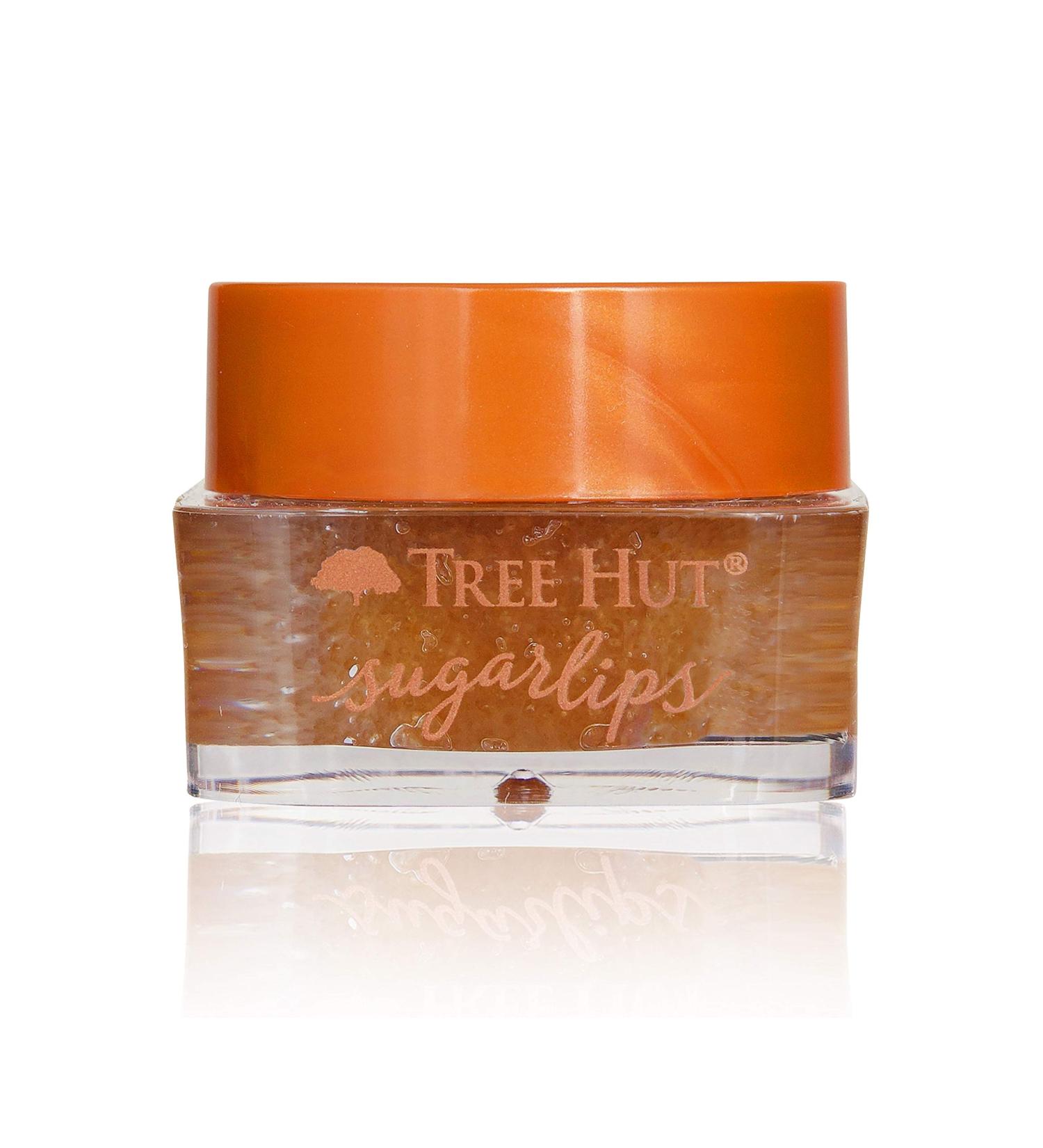 Tree Hut Sugarlips Brown Sugar Lip Scrub 0.34oz Jar - Shea Butter and Raw Sugar Exfoliator for Ultra-Hydrating Lip Care - Buy Online on GoSupps.com