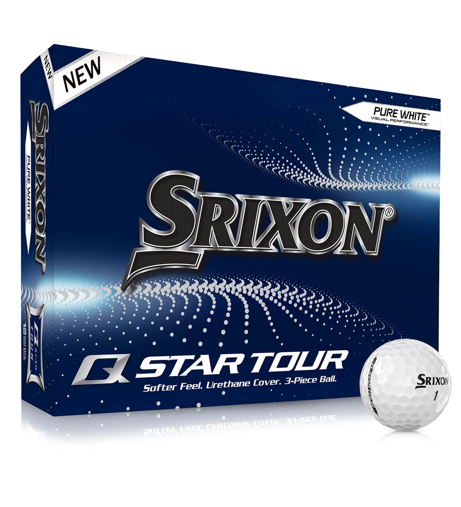 Srixon Q-Star Tour Golf Balls - White | Premium Performance for Distance and Control - Buy Online on GoSupps.com
