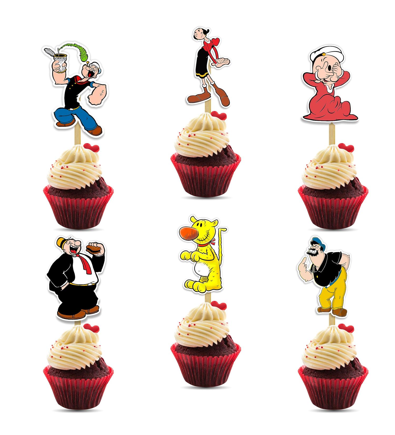 Seyal Popye cupcake topper Seyal Popye Cupcake Topper - Buy Online on GoSupps.com