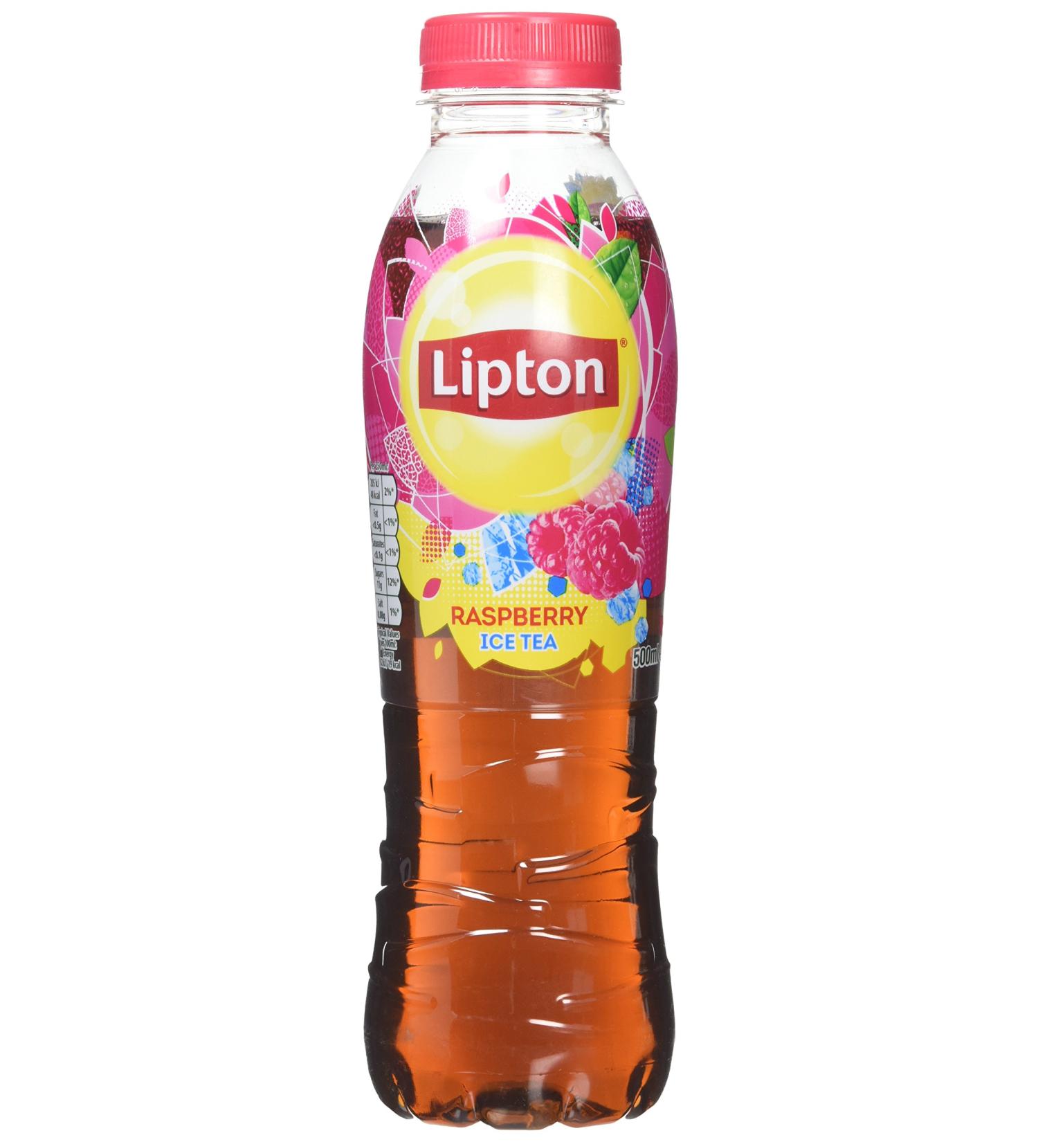  Lipton Lipton Raspberry Iced Tea 500ml Box of 12 - Buy Online on GoSupps.com