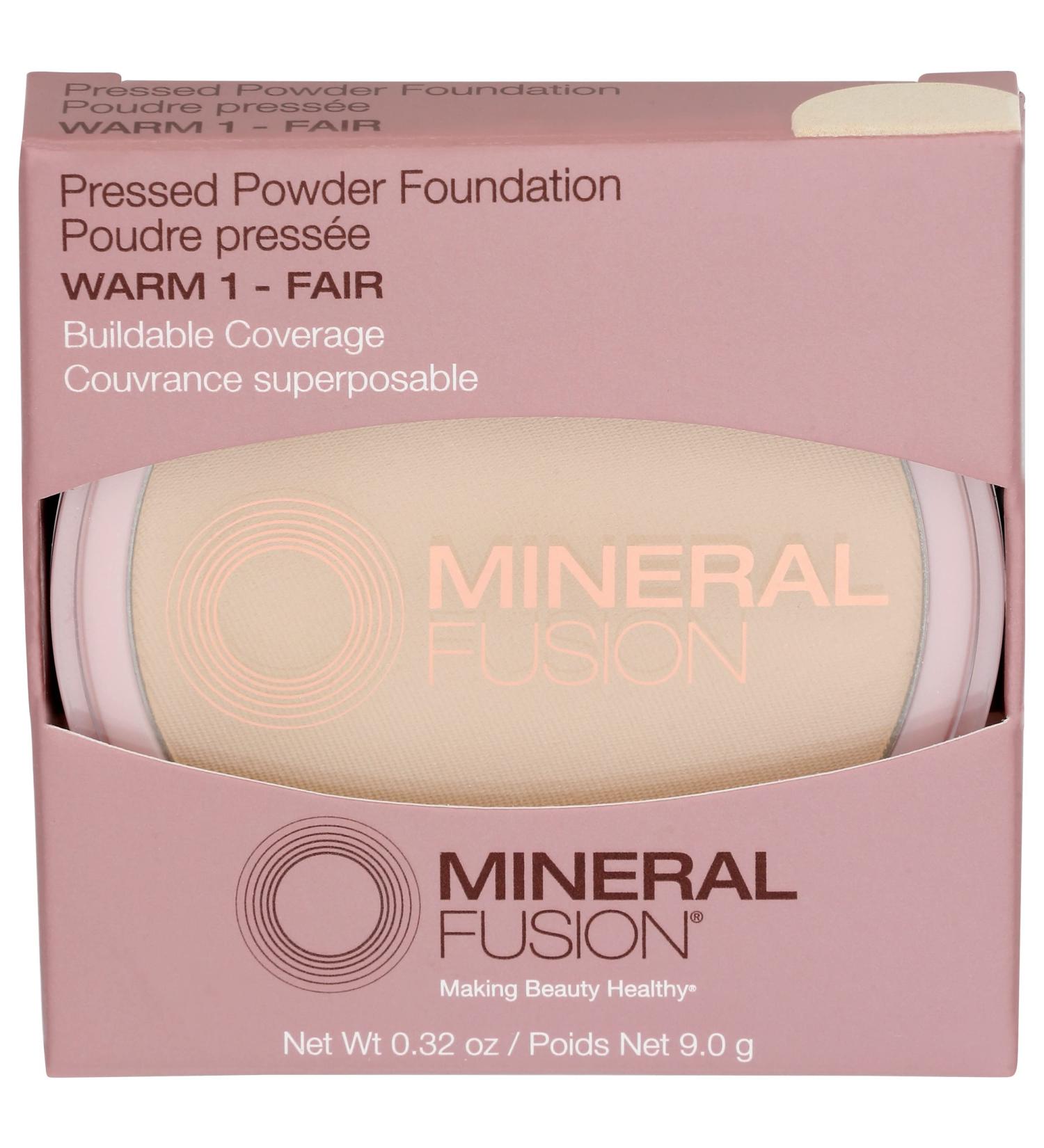 Buy MINERAL FUSION Warm 1 Pressed Base | 0.32 OZ | International Shipping Available - Buy Online on GoSupps.com